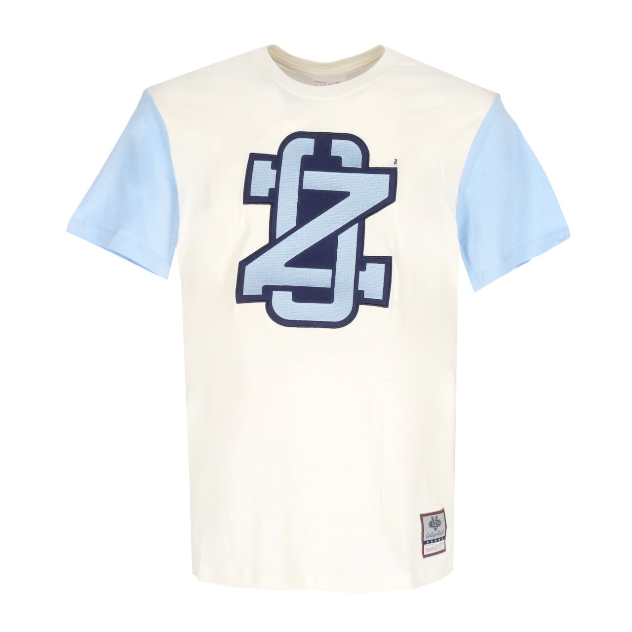 MITCHELL & NESS NCAA COLOR BLOCKED TEE UNCHEE TCRW1222-UNCYYPPPCREA