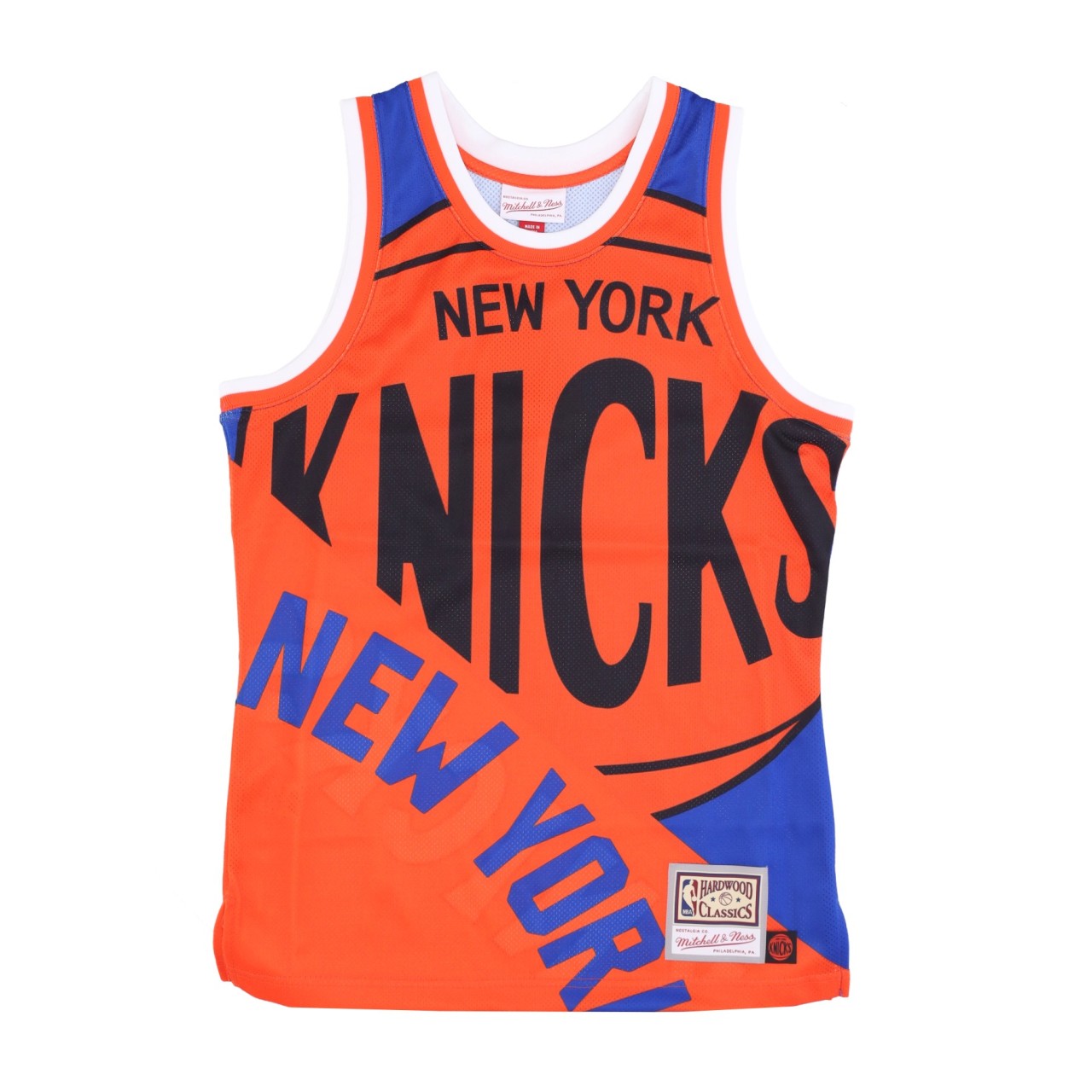 MITCHELL & NESS NBA BIG FACE FASHION TANK 5.0 HARDWOOD CLASSICS NEYKNI TMTK4350-NYKYYPPPBLUE