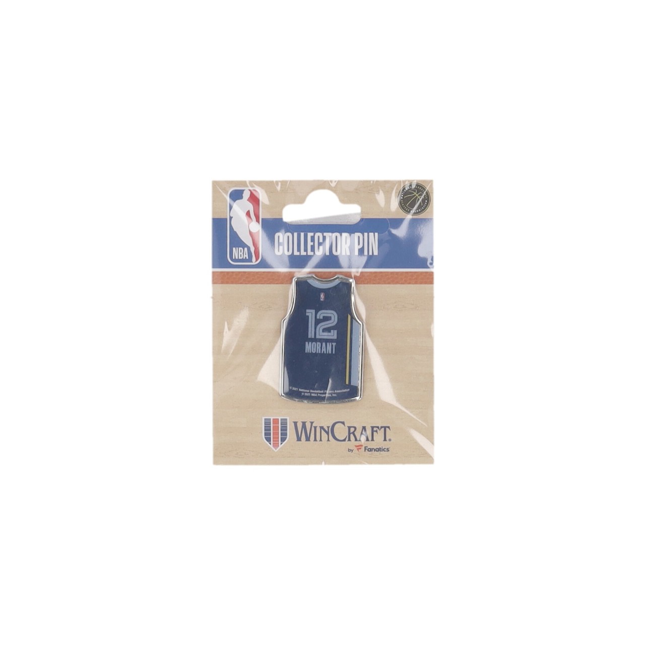 WINCRAFT NBA COLLECTOR PIN NO 12 JA MORANT MEMGRI 44189321
