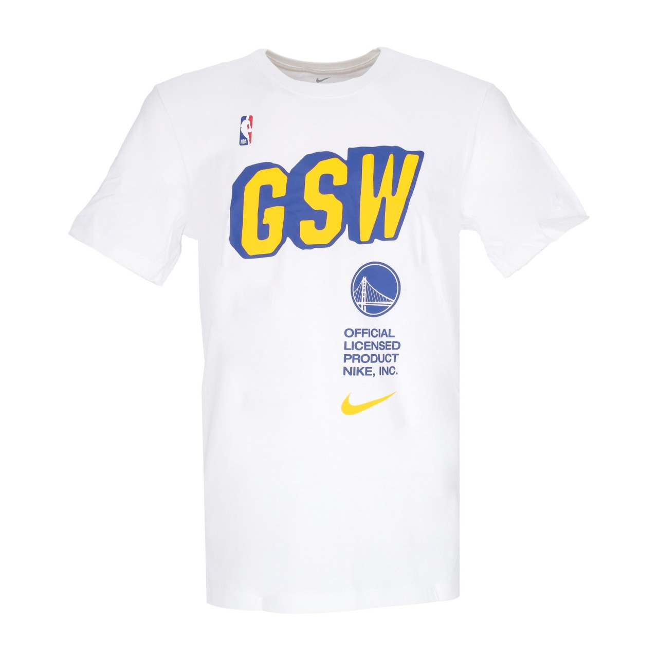 NIKE NBA NBA ESSENTIAL BLOCK TEE GOLWAR DR6716