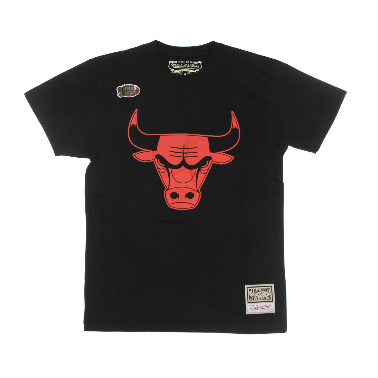 MITCHELL & NESS NBA NEON LOGO TEE HARDWOOD CLASSICS CHIBUL BMTRINTL931-CBUBLCK