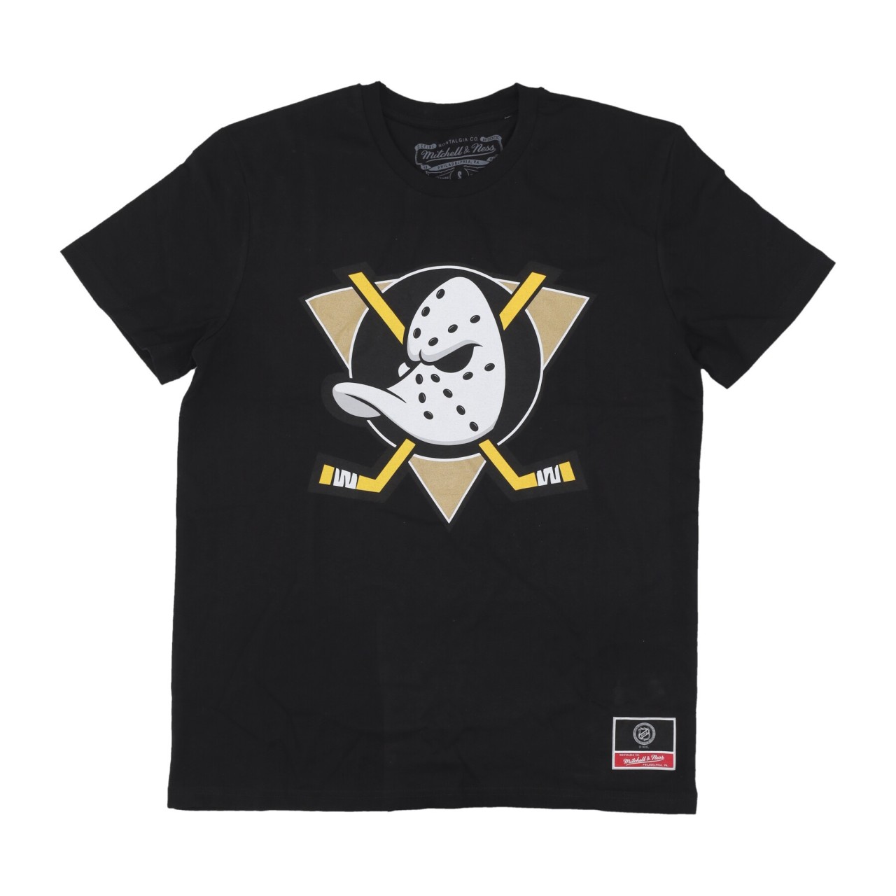 MITCHELL & NESS NHL TEAM LOGO TEE ANADUC BMTRINTL1180-ADUBLCK