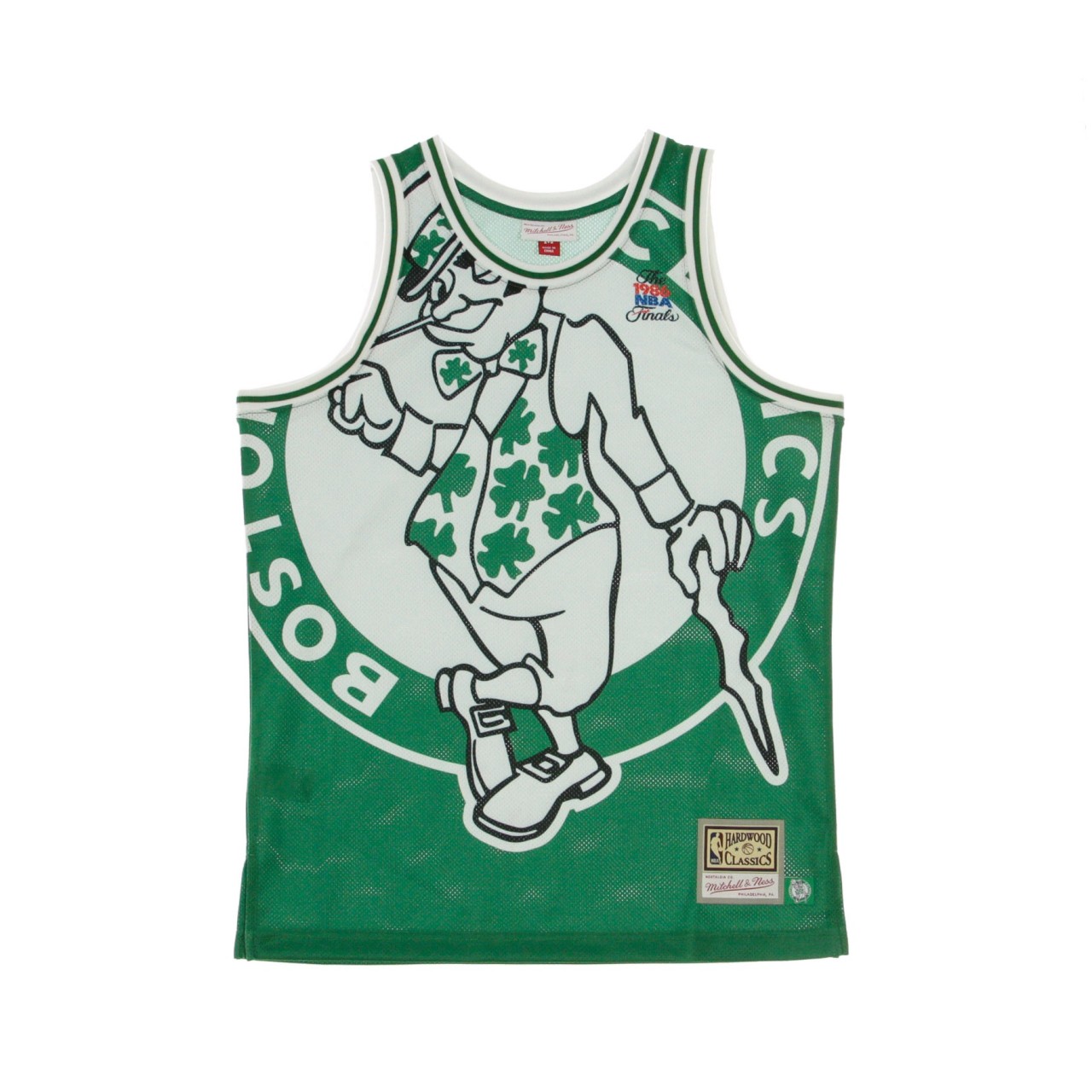 MITCHELL & NESS NBA BIG FACE JERSEY BOSCEL SMJYBW19068-BCEGREN