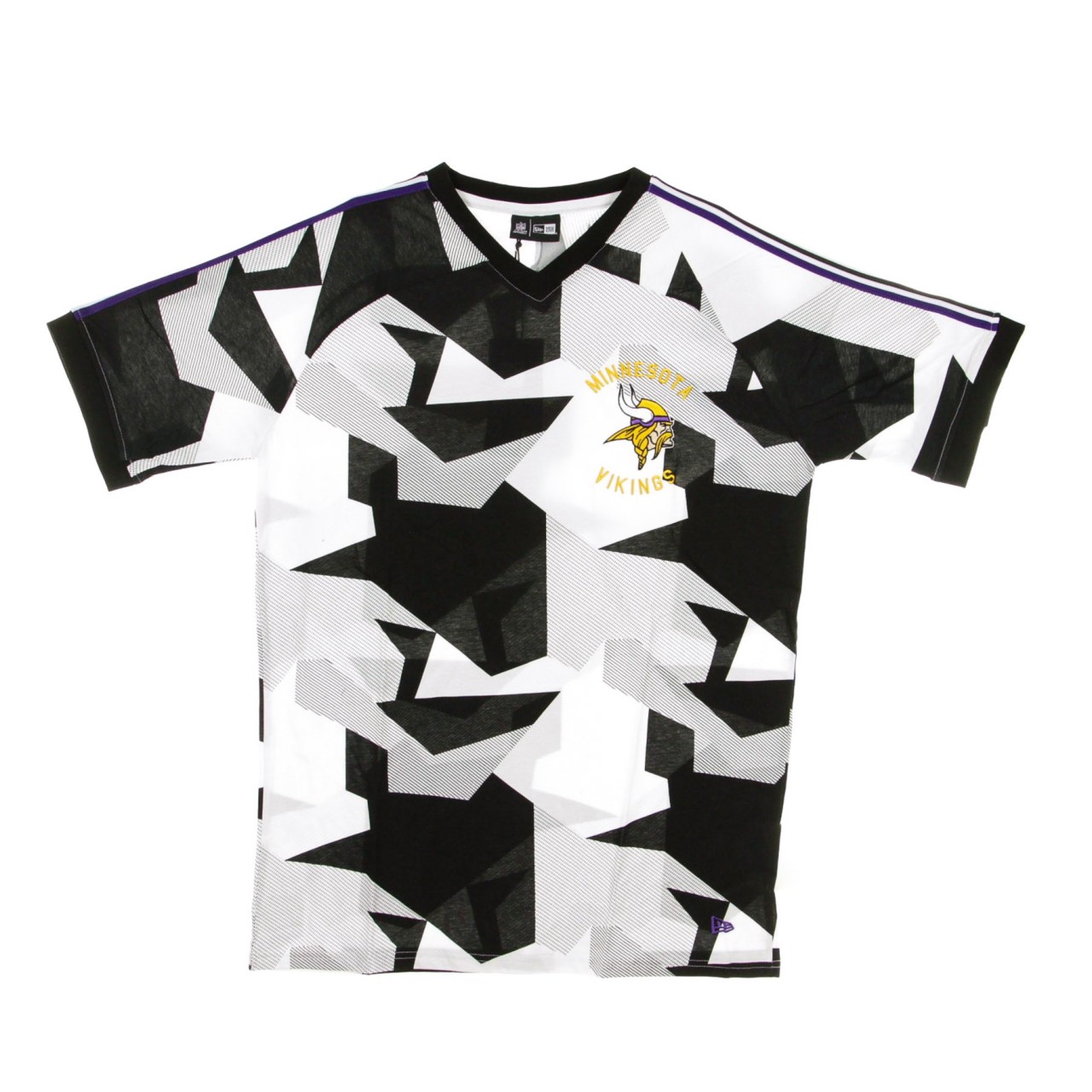 NEW ERA NFL VIKINGS ALL OVER PRINT OVERSIZED TEE MINVIK 12156829