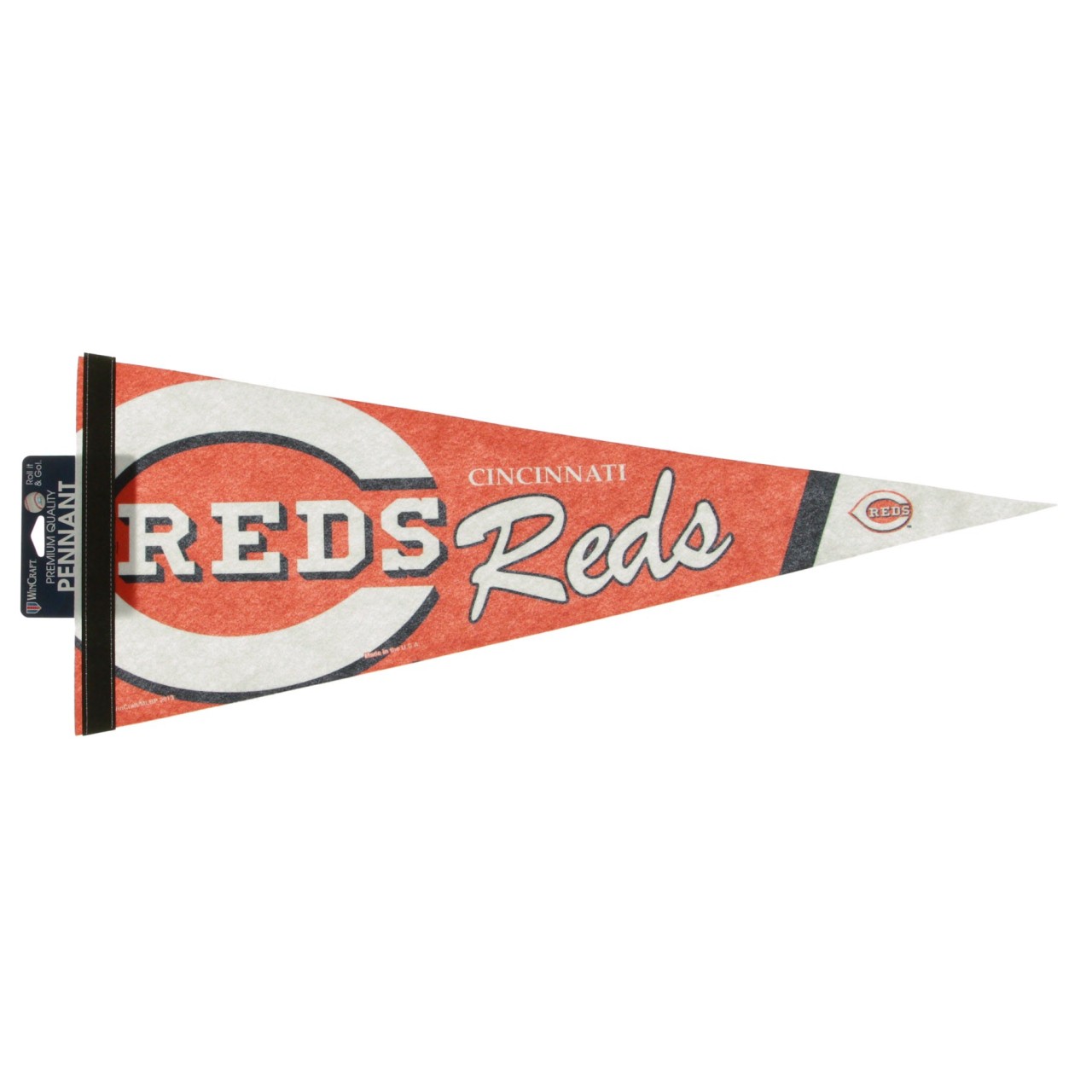 WINCRAFT MLB PREMIUM PENNANT CINRED 100032085854018