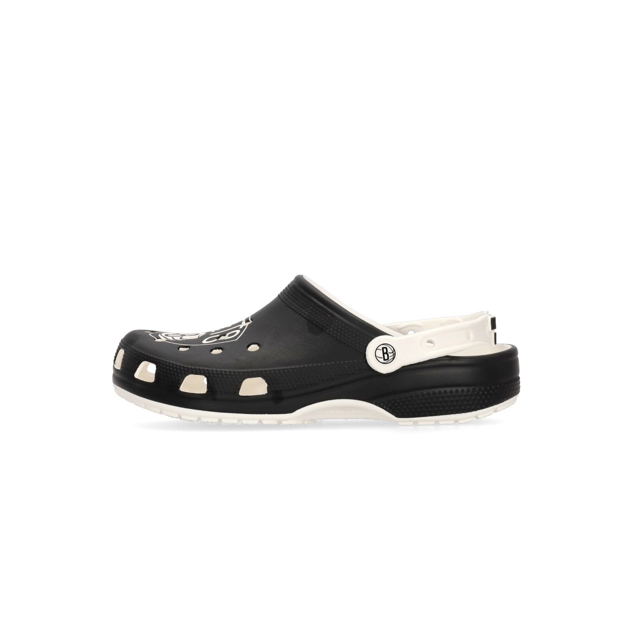 CROCS NBA BROOKLYN NETS CLASSIC CLOG 208651-WHBK