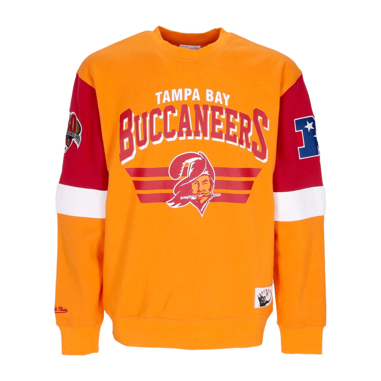 MITCHELL & NESS NFL ALL OVER CREW 3.0 TAMBUC FCPO5512-TBBYYPPPORAN