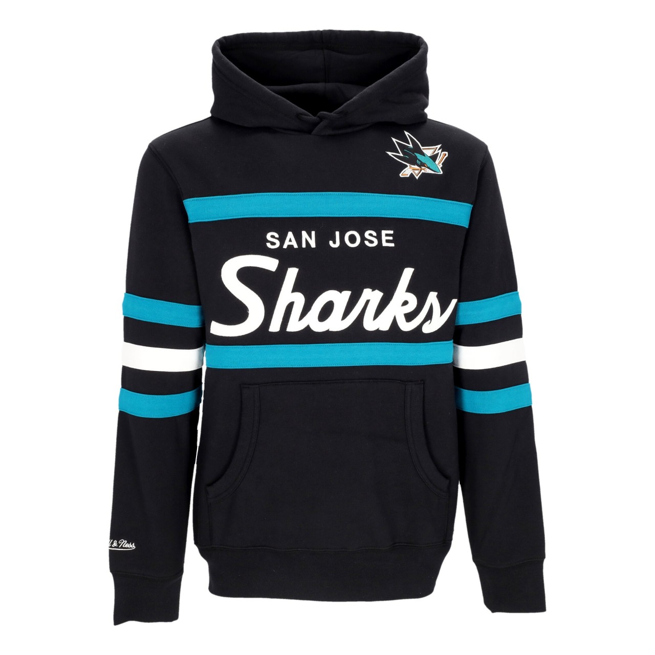 MITCHELL & NESS NHL HEAD COACH HOODIE SAJSHA FPHD6293-SJSYYPPPBLCK