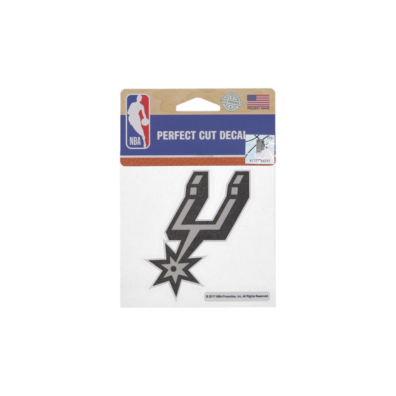 WINCRAFT NBA 4 x 4” PERFECT CUT DECAL SAASPU 21759017