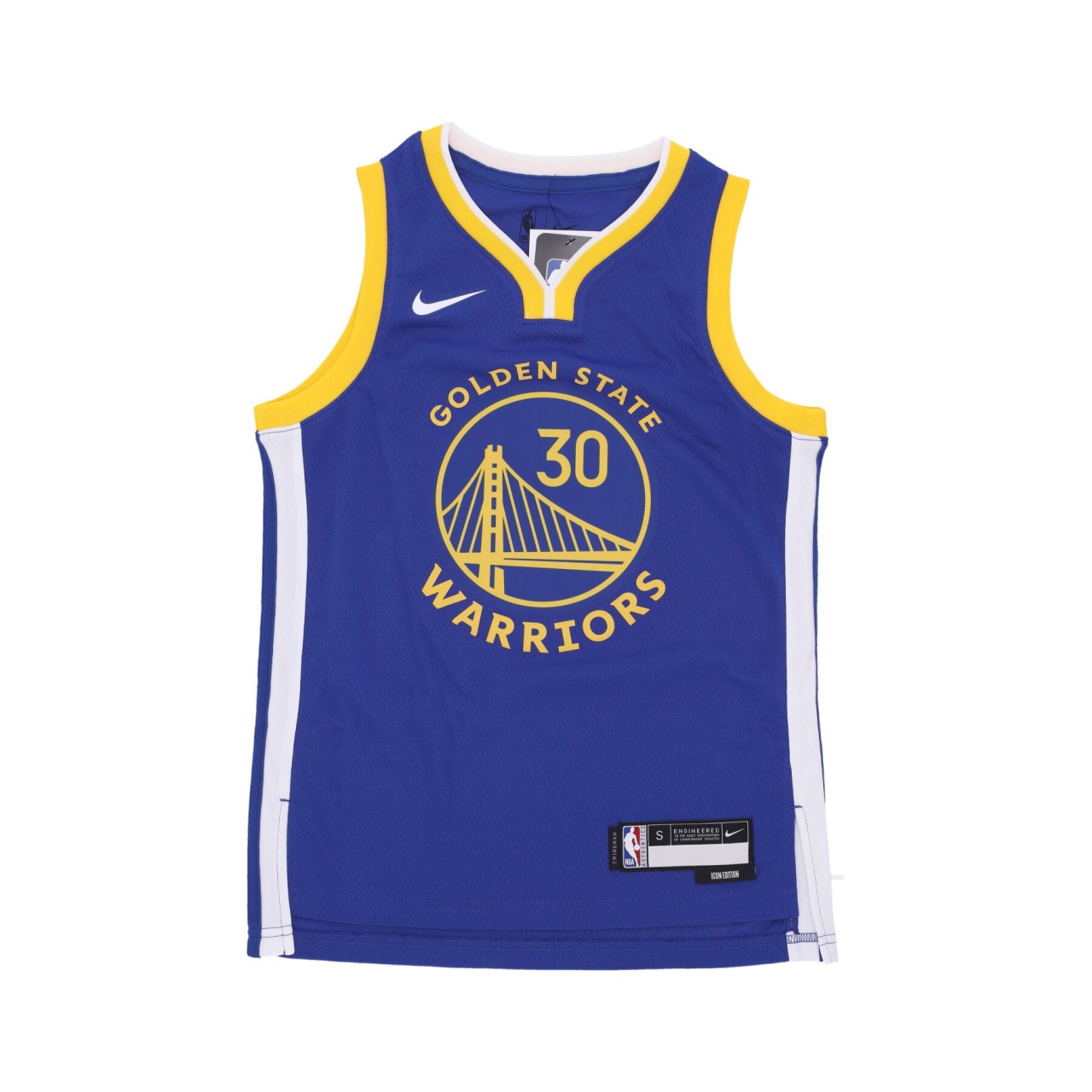 NIKE NBA NBA ICON EDITION SWINGMAN JERSEY NO 30 STEPHEN CURRY GOLWAR EZ2B7BX2P00WARSC