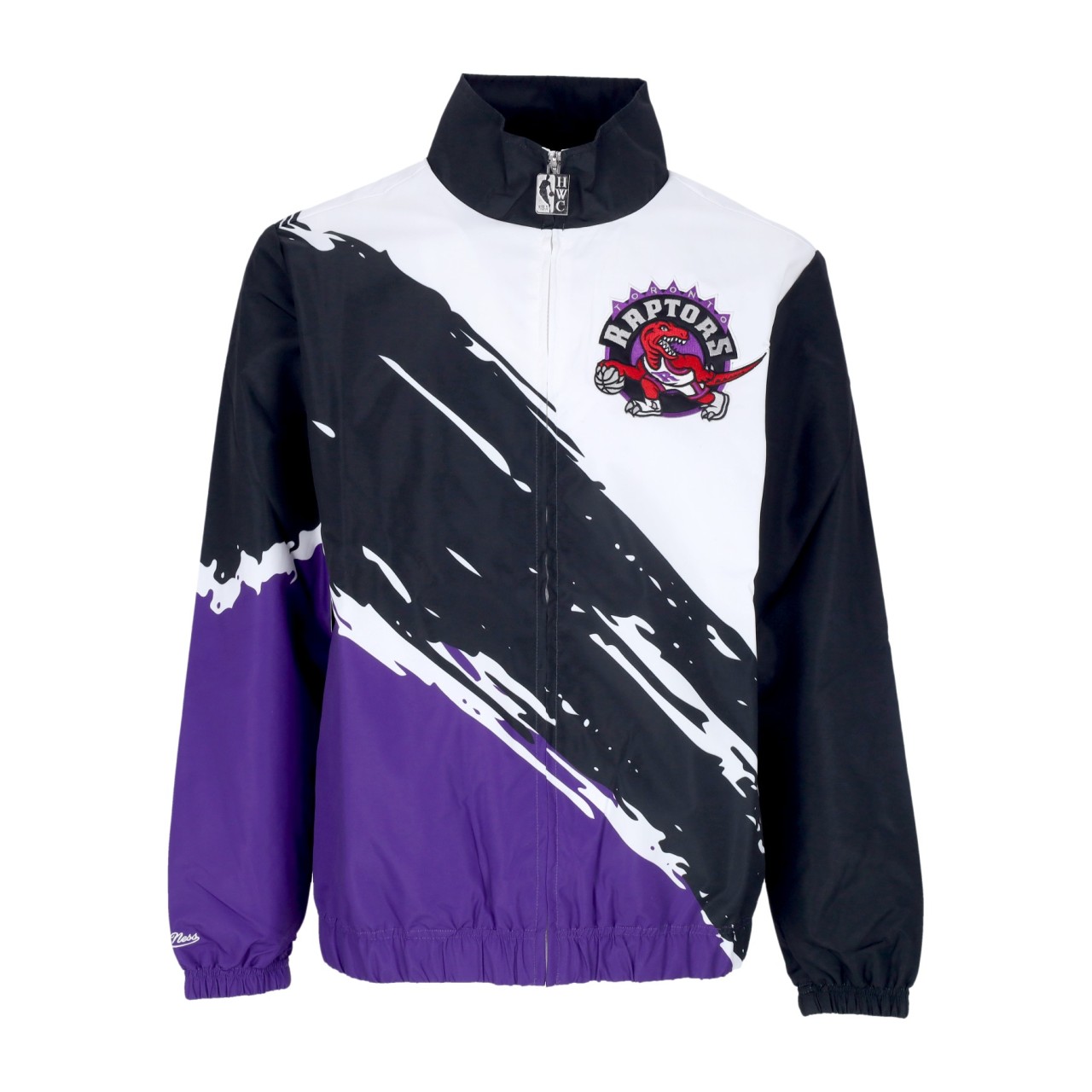 MITCHELL & NESS NBA PAINTBRUSH WINDBREAKER HARDWOOD CLASSICS TORRAP OJZP3414-TRAYYPPPMTWH