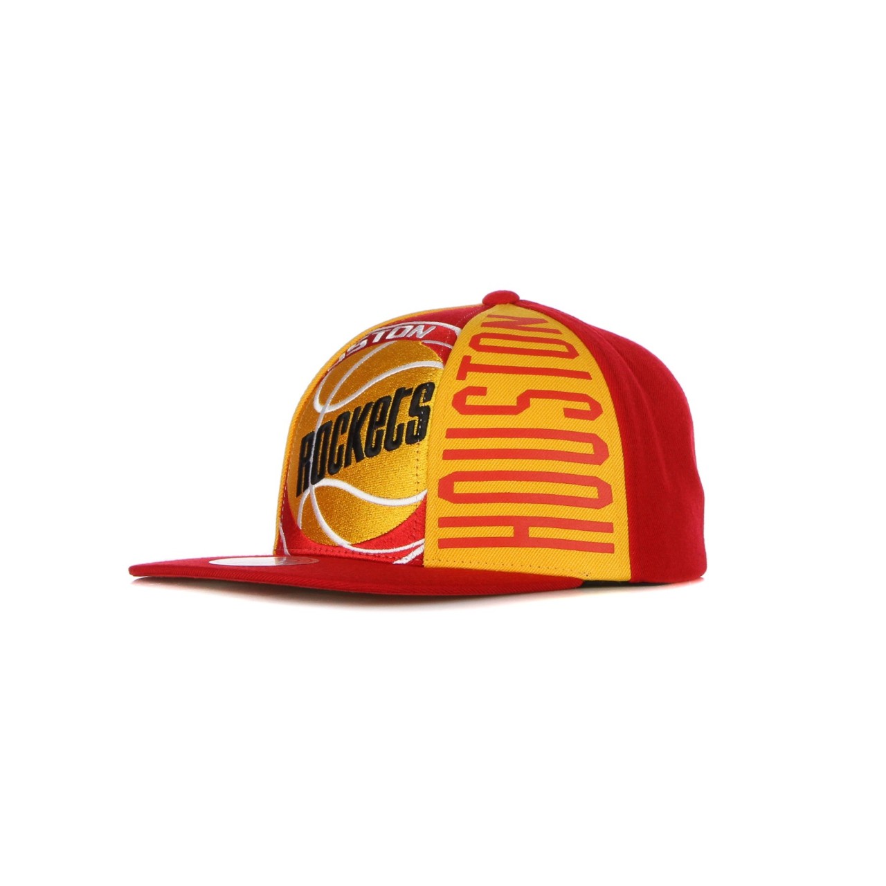 MITCHELL & NESS NBA BIG FACE CALLOUT SNAPBACK HARDWOOD CLASSICS HOUROC 6HSSBA19139-HRORED1