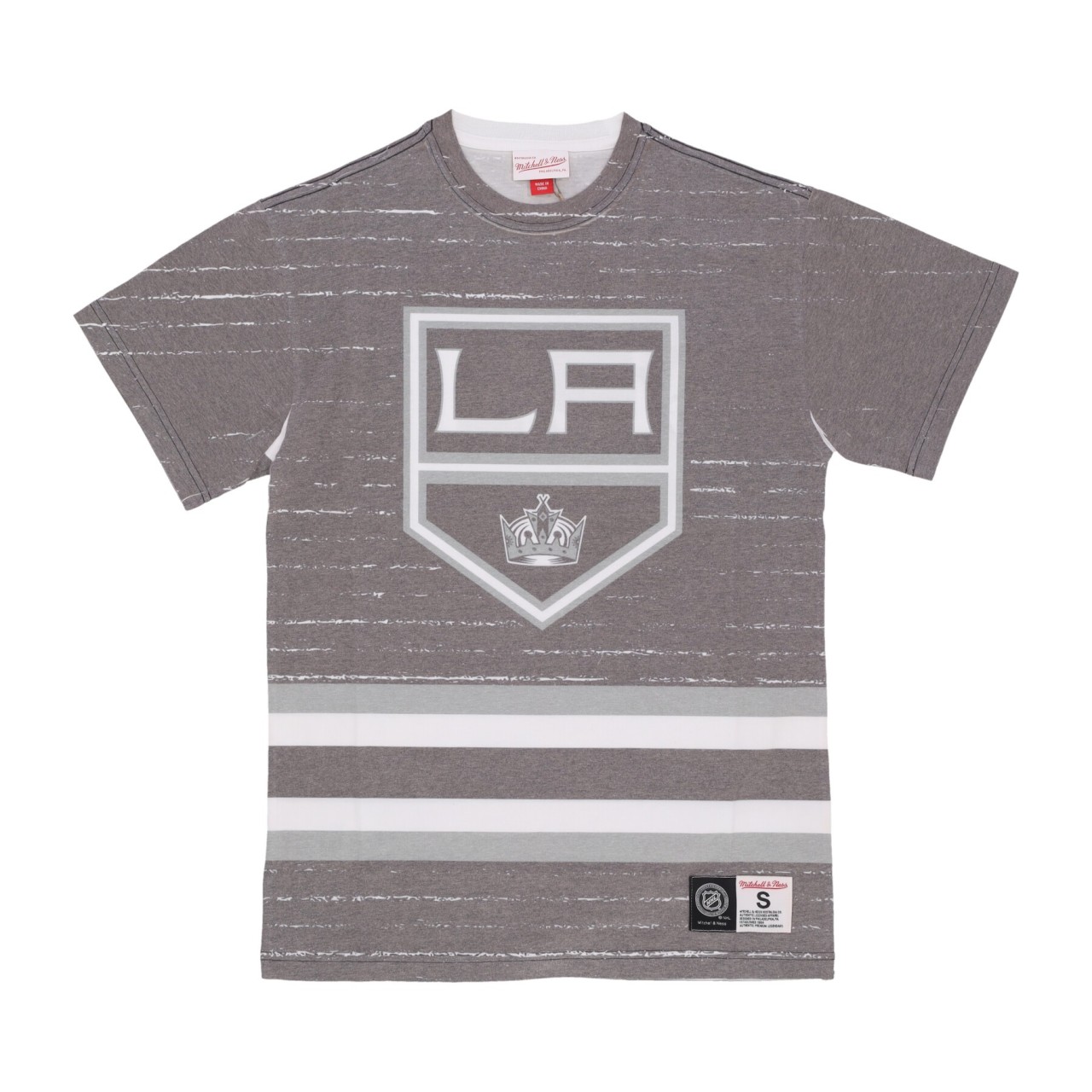 MITCHELL & NESS NHL JUMBOTRON 3.0 SUBLIMATED TEE LOSKIN TCRW5119-LAKYYPPPMTWH