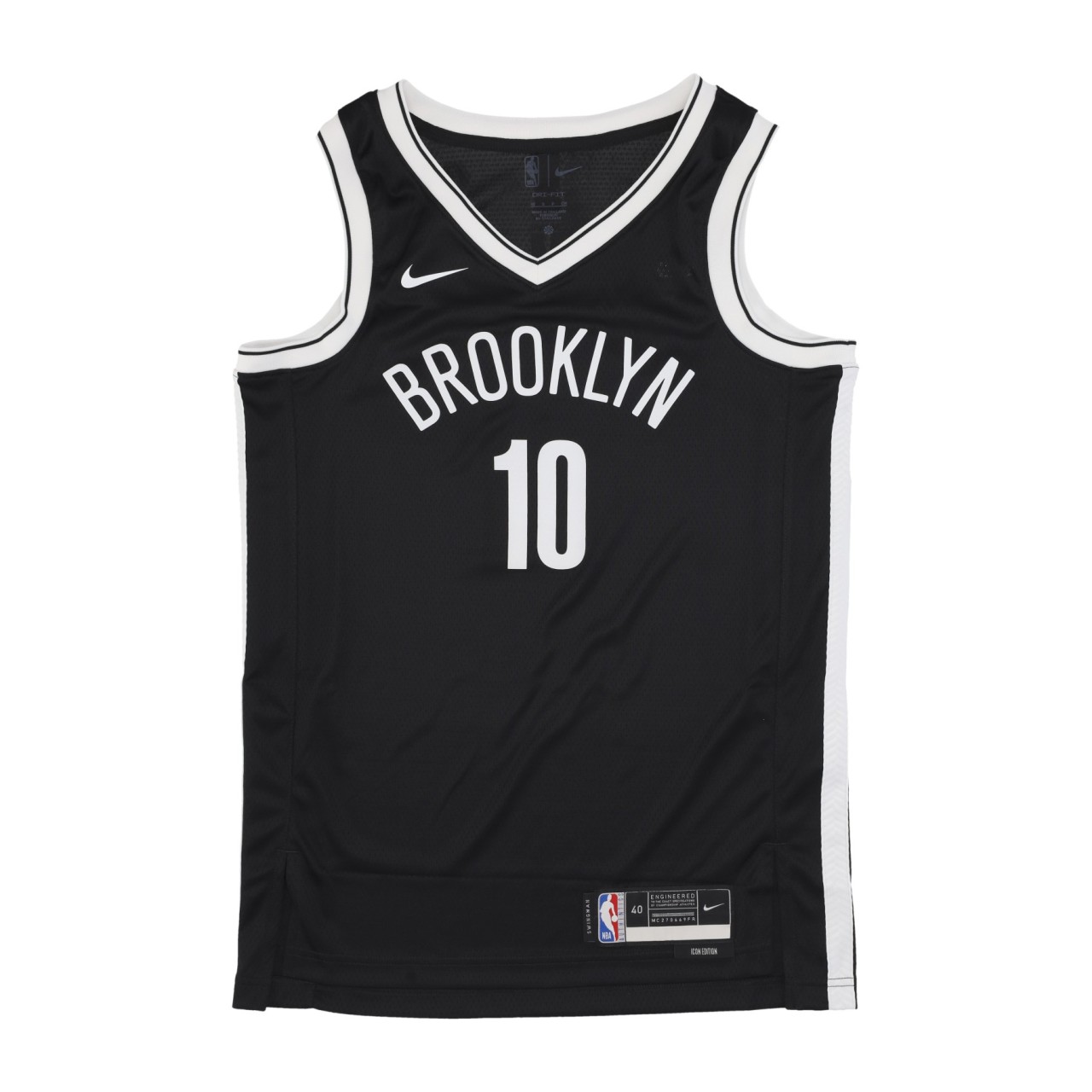 NIKE NBA NBA ICON EDITION 2022/23 DRI-FIT SWINGMAN JERSEY NO 10 BEN SIMMONS BRONET DN1996-016