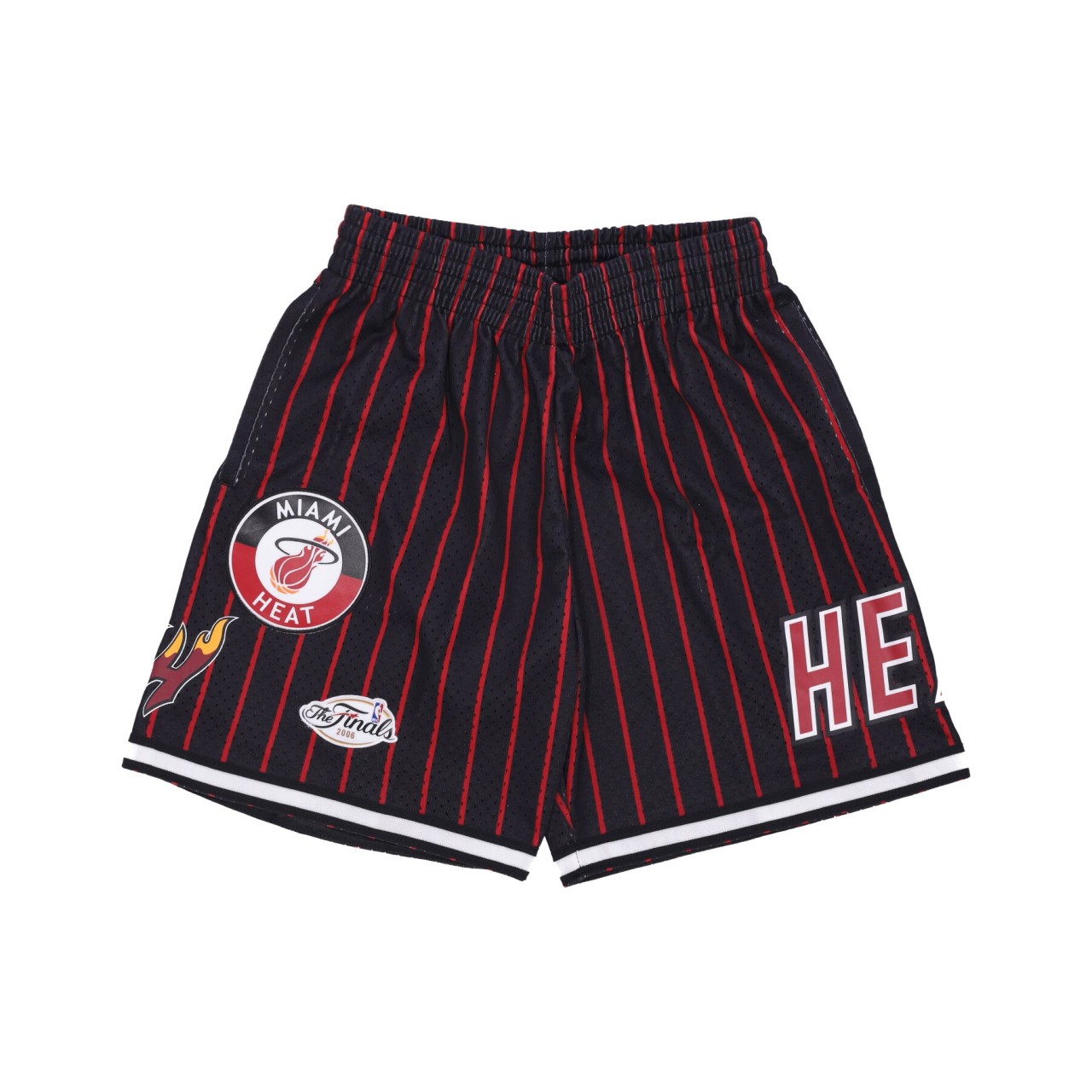 MITCHELL & NESS NBA HOMETOWN MESH SHORT HARDWOOD CLASSICS MIAHEA PSHR5013-MHEYYPPPBKRD