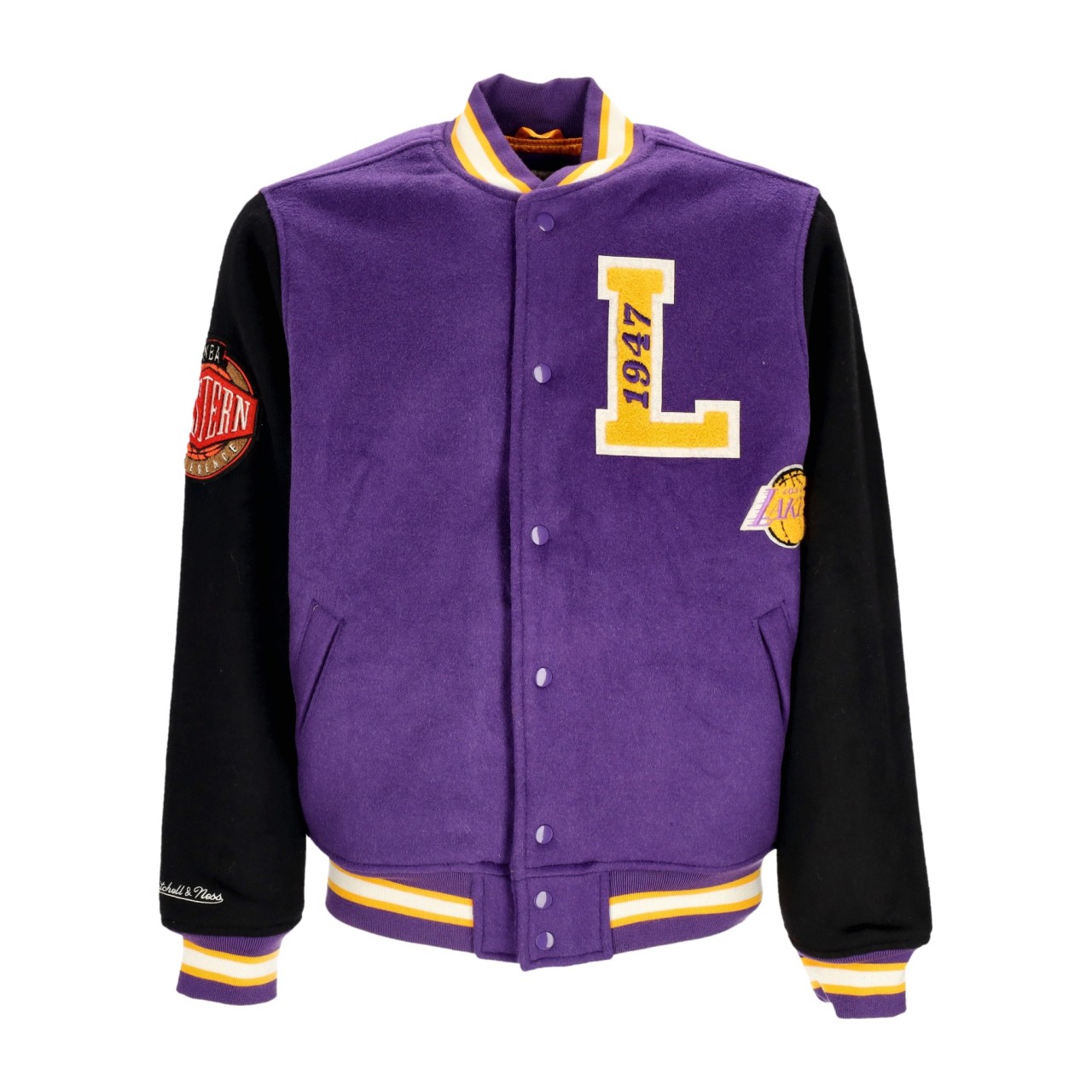 MITCHELL & NESS NBA TEAM LEGACY VARSITY JACKET LOSLAK OJBF5521-LALYYPPPPRBK