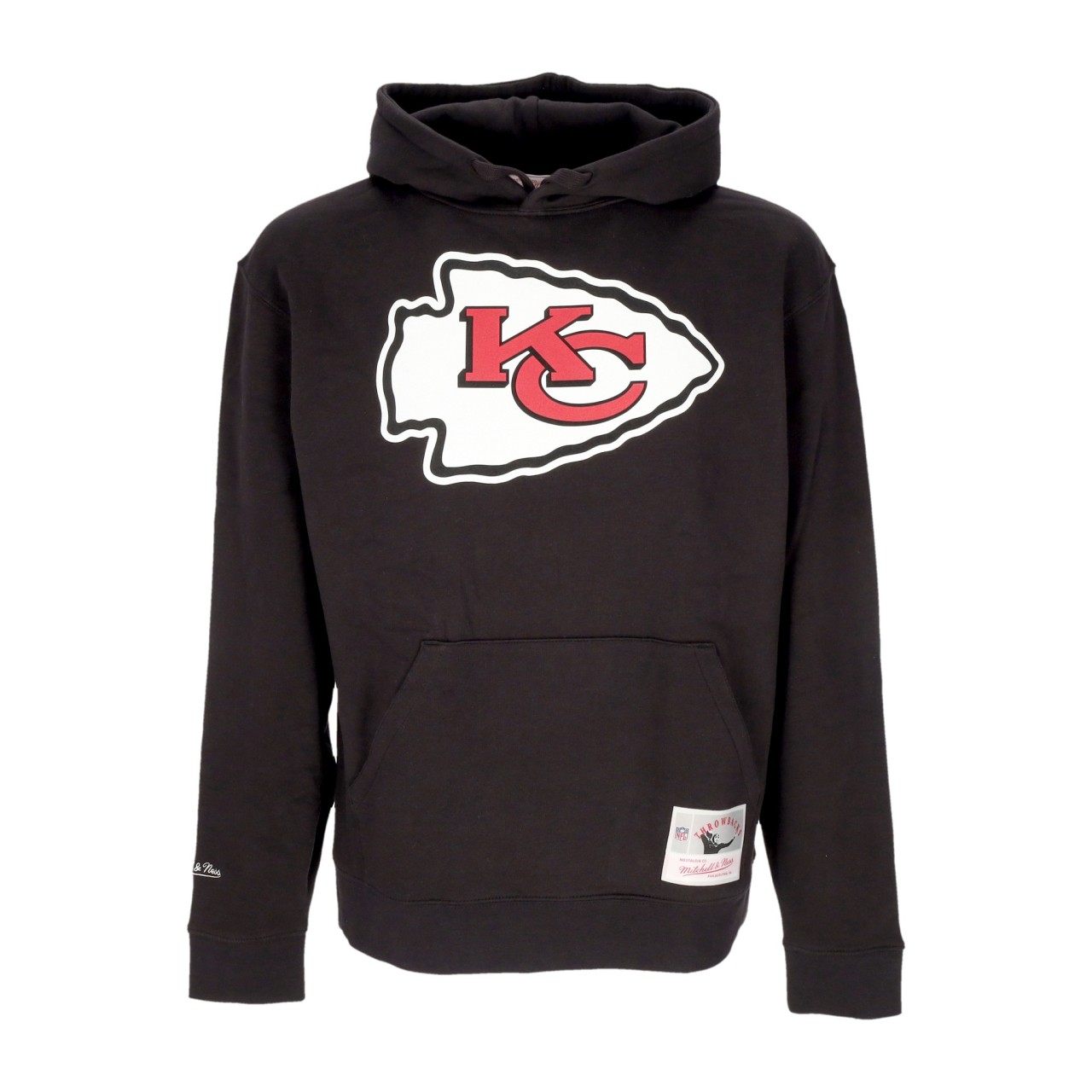 MITCHELL & NESS NFL TEAM LOGO HOODIE UPD KANCHI HDSSINTL1269-KCCBLCK