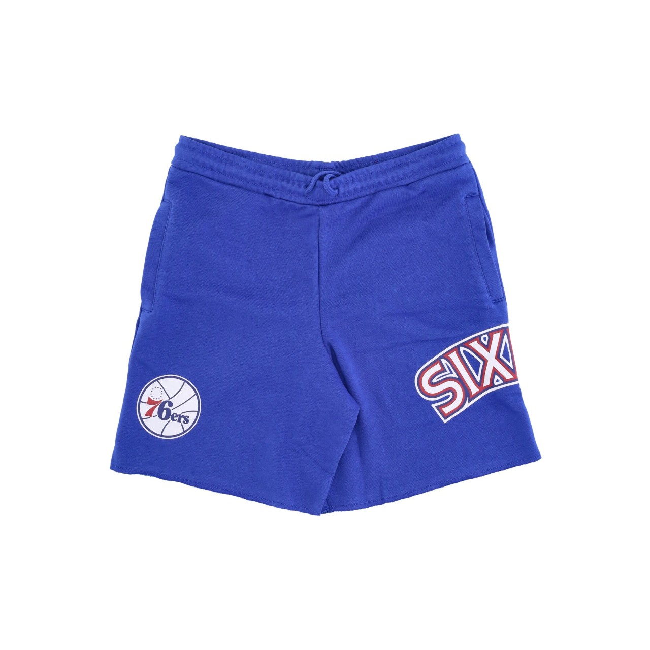 MITCHELL & NESS NBA GAME DAY FRENCH TERRY SHORT HARDWOOD CLASSICS PHI76E SHORAJ19075-P76ROYA