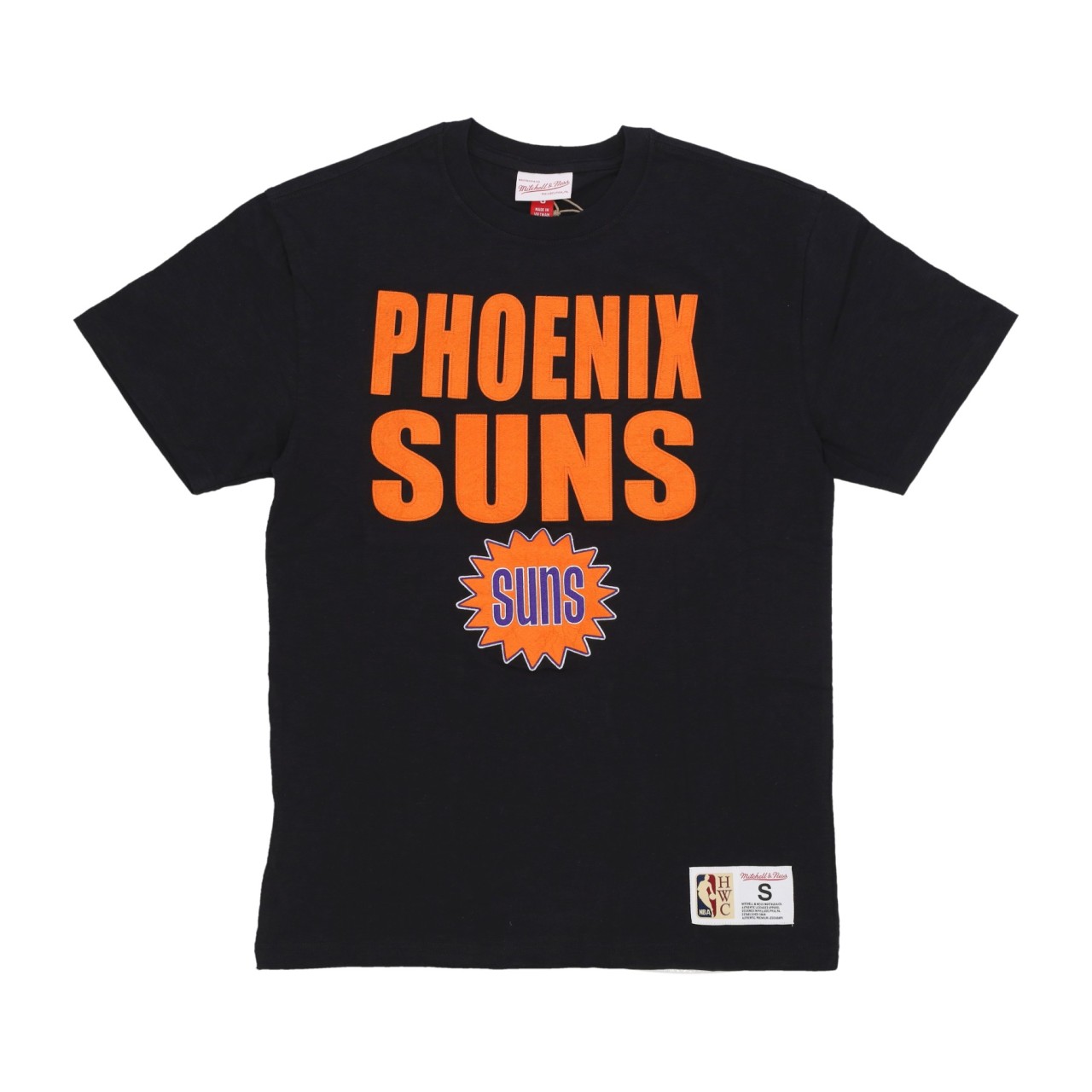 MITCHELL & NESS NBA LEGENDARY SLUB TEE PHOSUN TCRW5507-PSUYYPPPBLCK