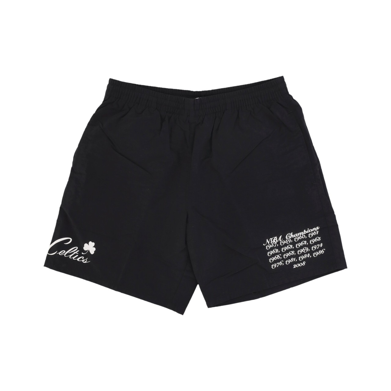 MITCHELL & NESS NBA TEAM HERITAGE WOVEN SHORT HARDWOOD CLASSICS BOSCEL PSHR5404-BCEYYPPPBLCK