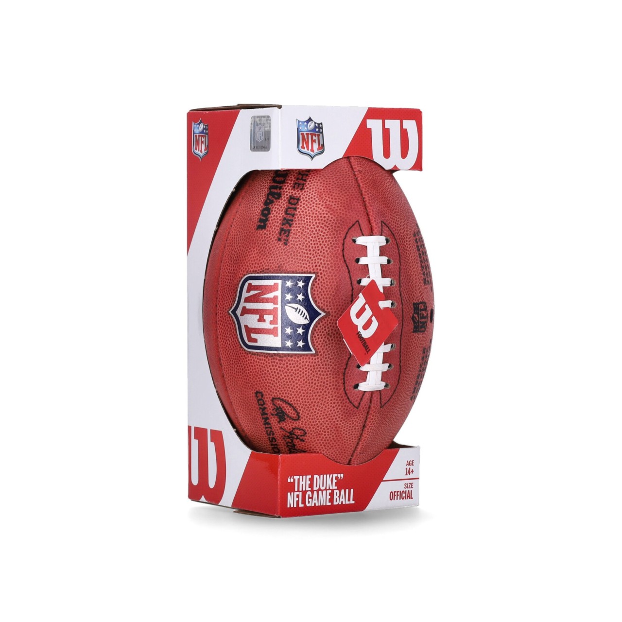 WILSON TEAM NFL NEW DUKE GAME BALL WTF1100IDBRS