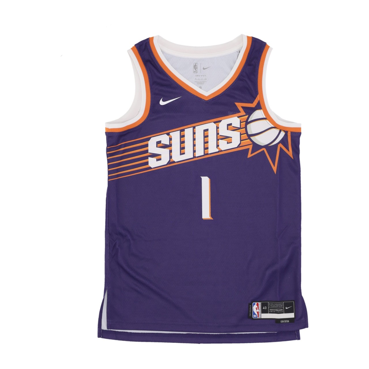 NIKE NBA NBA DRI FIT SWINGMAN JERSEY NO 1 DEVIN BOOKER PHOSUN DV4855-566
