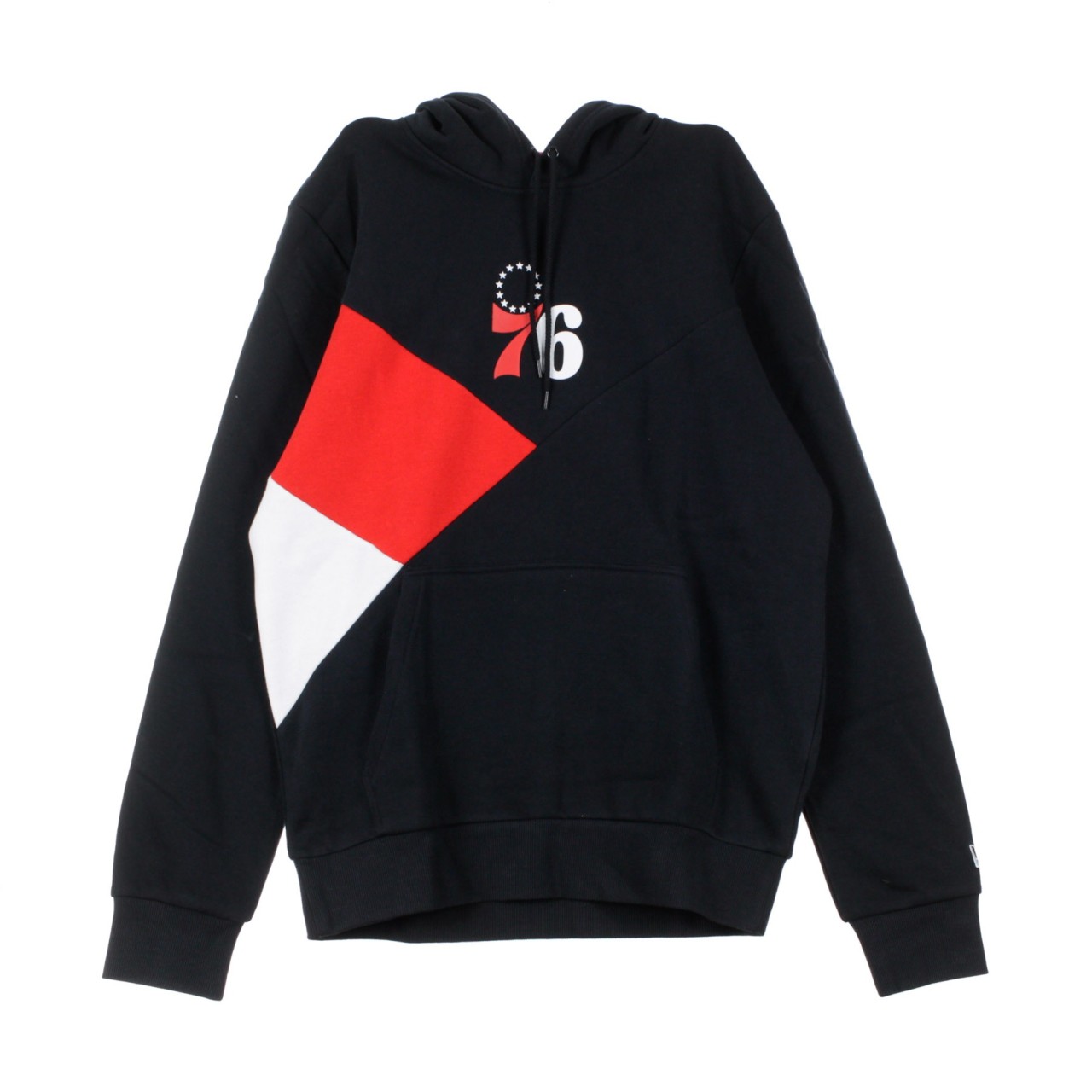 NEW ERA NBA COLOUR BLOCK PO HOODY PHI76E 12020078