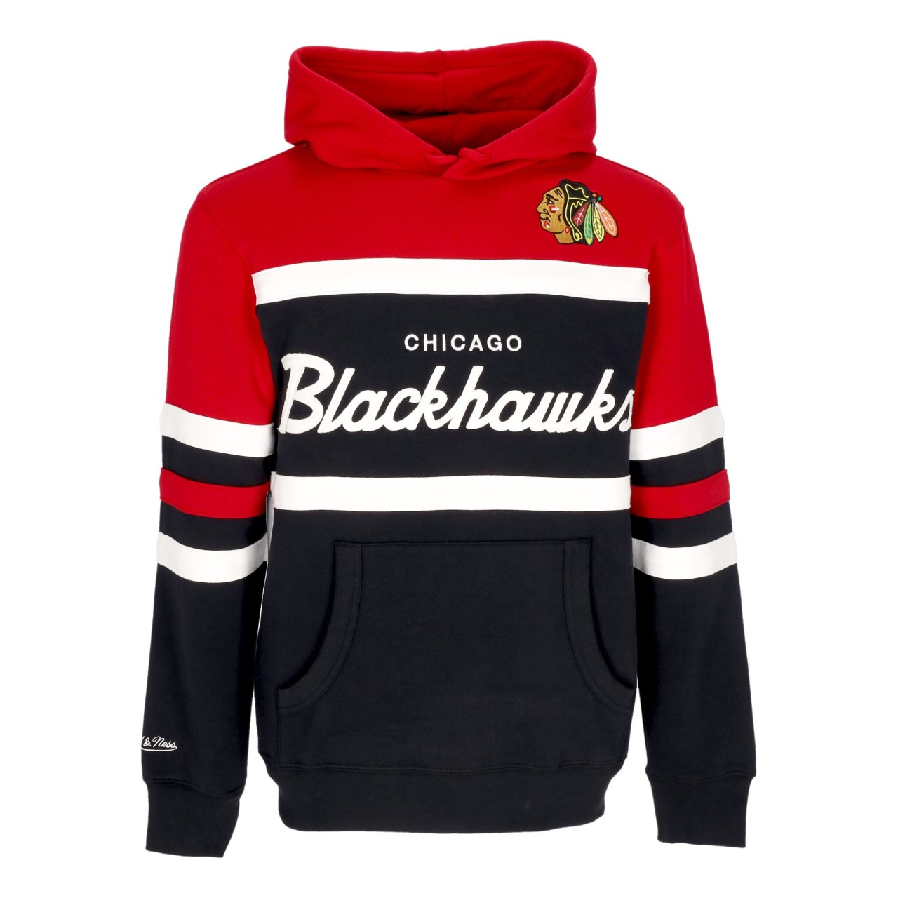 MITCHELL & NESS NHL HEAD COACH HOODIE CHIBLA FPHD6293-CBHYYPPPBKSC