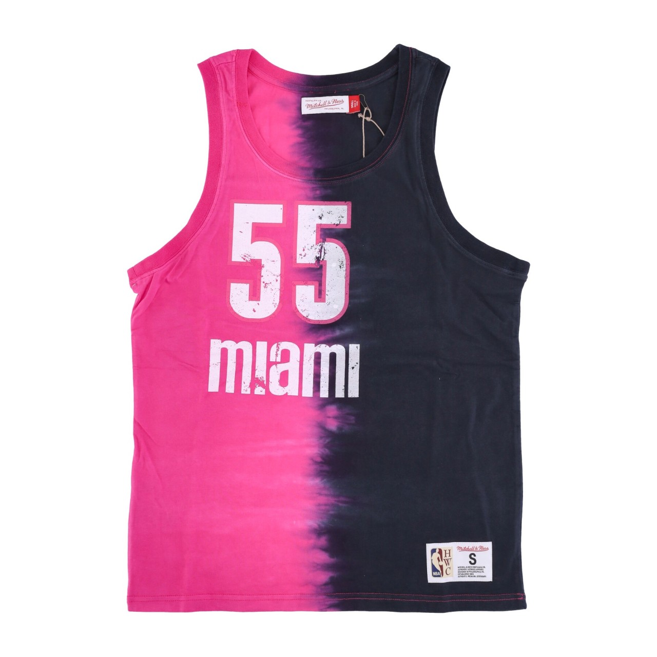 MITCHELL & NESS NBA VERTICAL TIE DYE TANK HARDWOOD CLASSICS NO 55 JASON WILLIAMS MIAHEA TTNK3206-MHEYYJWIBKPK