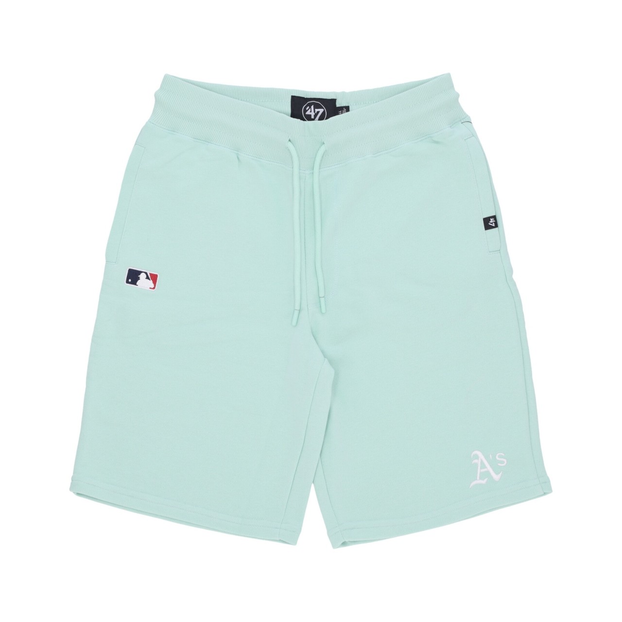 47 BRAND MLB LC EMB HELIX BASE RUNNER SHORTS OAKATH BB018PMSWPB580399XA