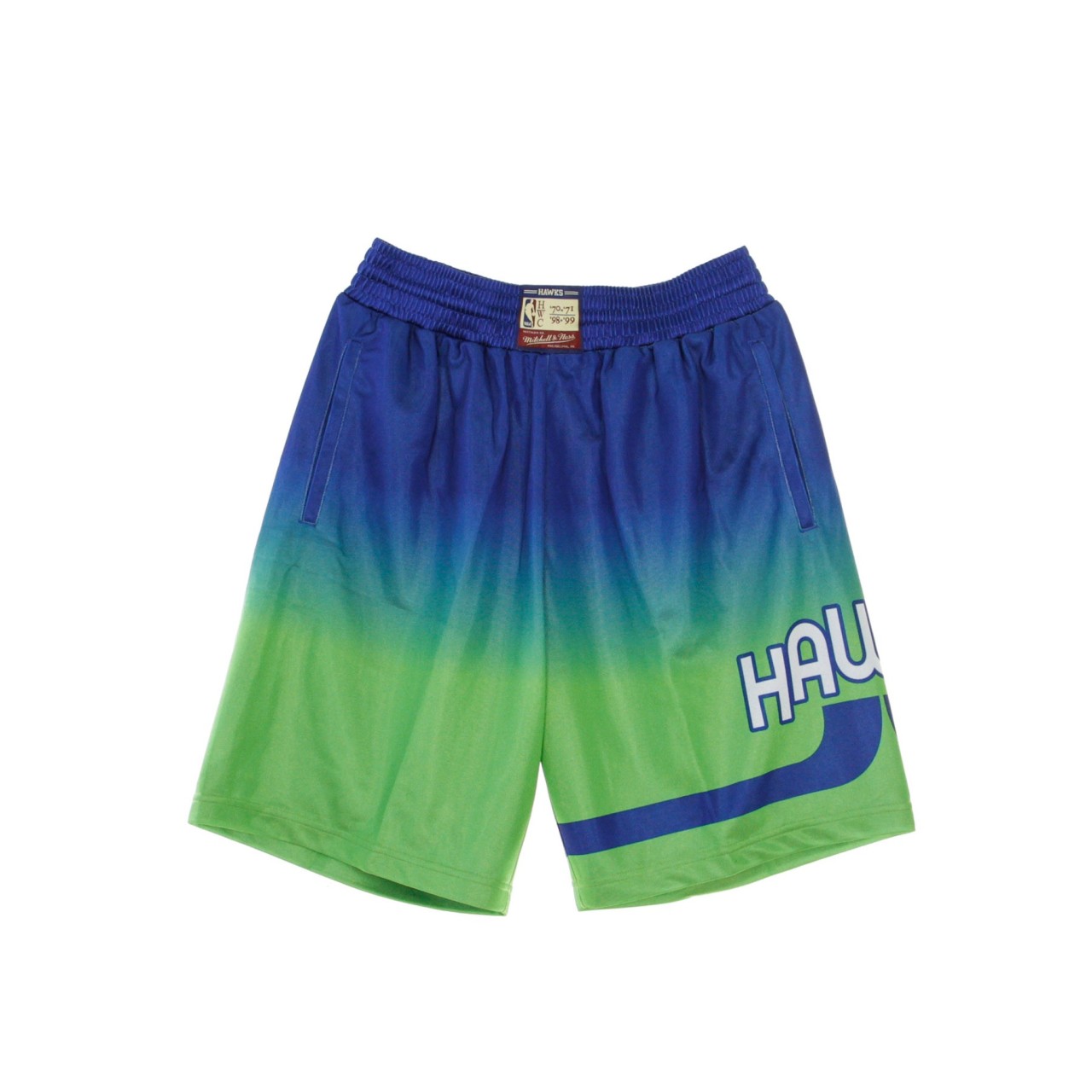 MITCHELL & NESS NBA TEAM HERITAGE SHORTS 1970-98 ATLHAW SHORAC19047-AHARYLN70