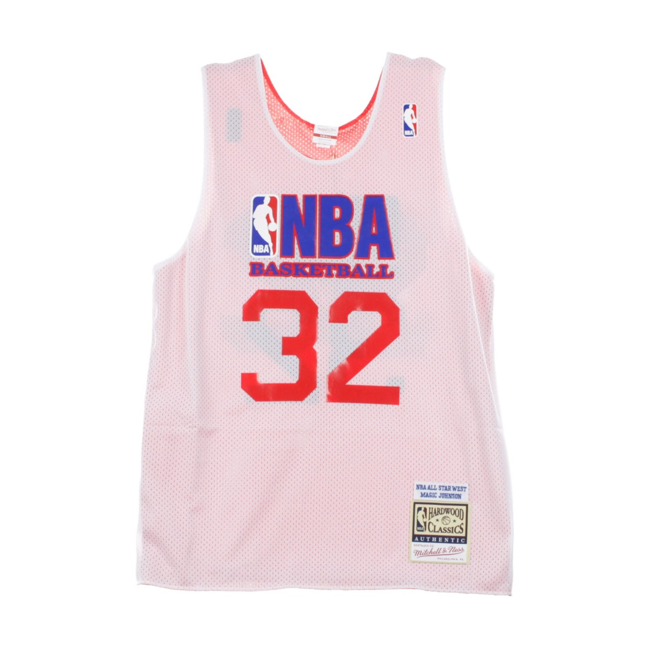MITCHELL & NESS REVERSIBLE PRACTICE JERSEY NO.32 MAGIC JOHNSON ALL STAR GAME EAST 1991 ARPJGS18003-ASGWHSC91EJH