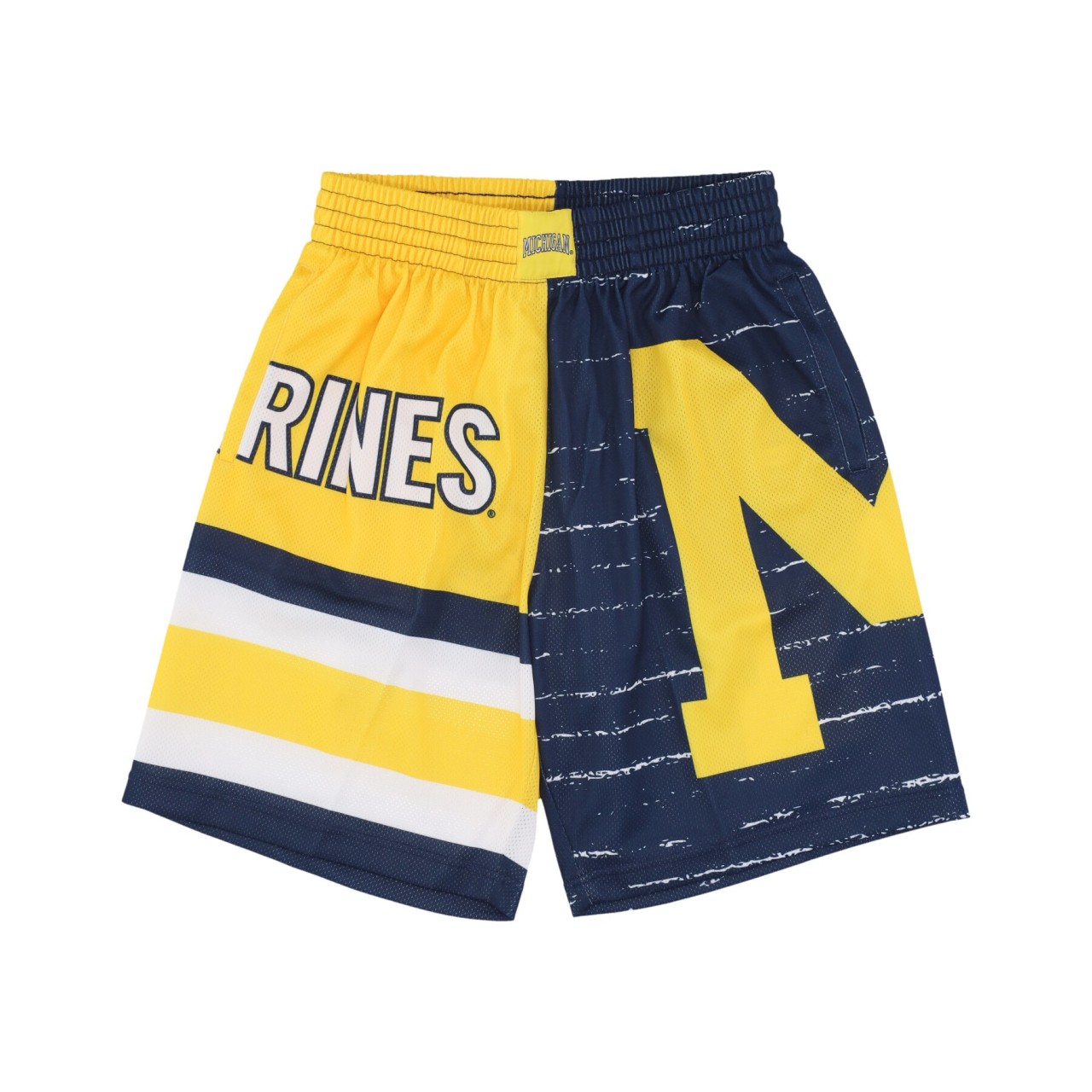 MITCHELL & NESS NCAA JUMBOTRON 3.0 SHORTS MICWOL PSHR4984-UMIYYPPPMTWH