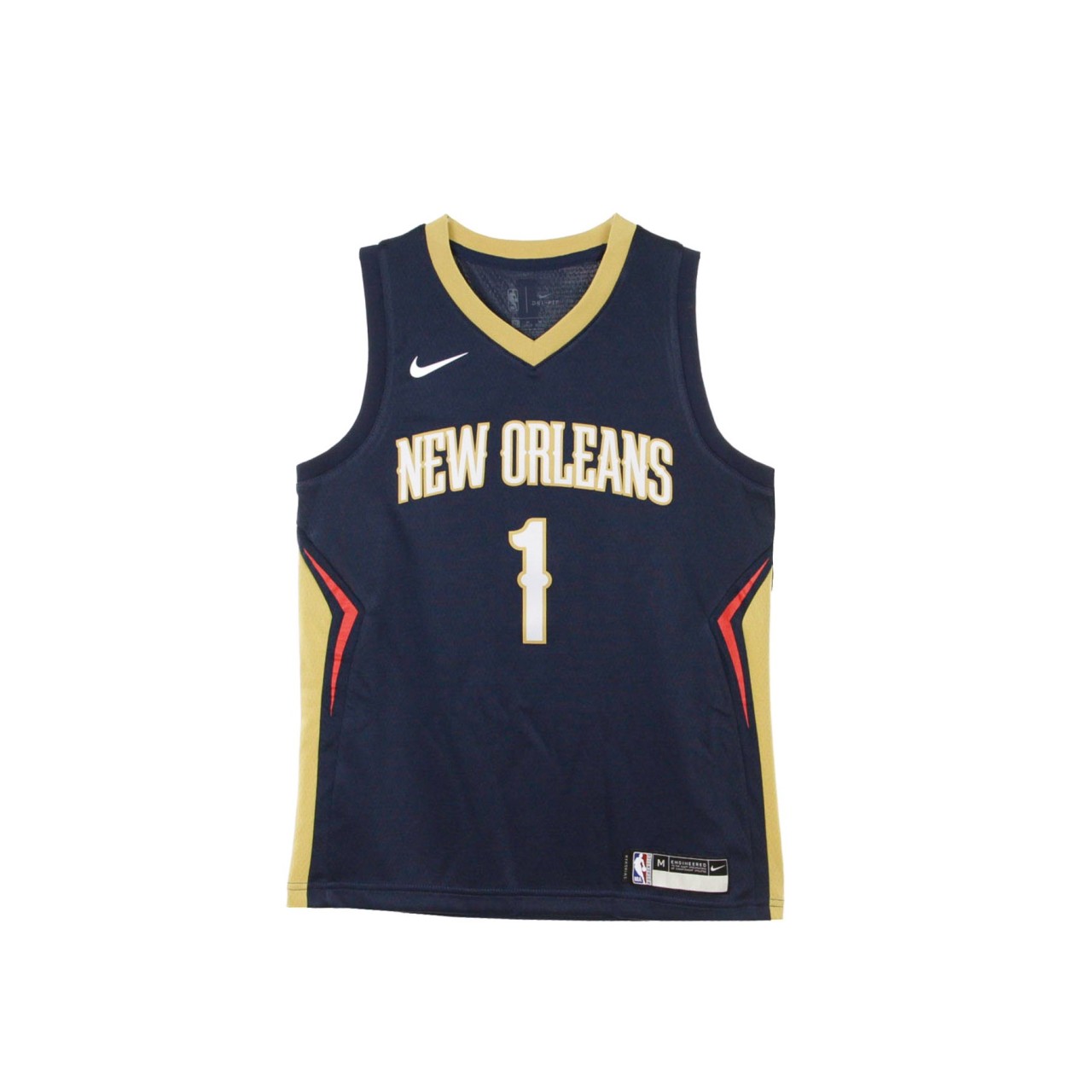 NIKE NBA NBA SWINGMAN JERSEY ICON EDITION NO 1 ZION WILLIAMSON NEOPEL EZ2B7BZ2PPELZW