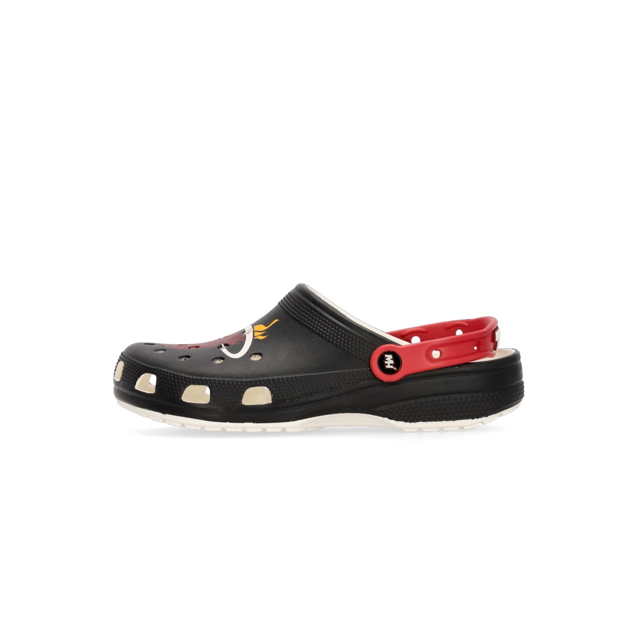 CROCS NBA MIAMI HEAT CLASSIC CLOG 208861-BLK