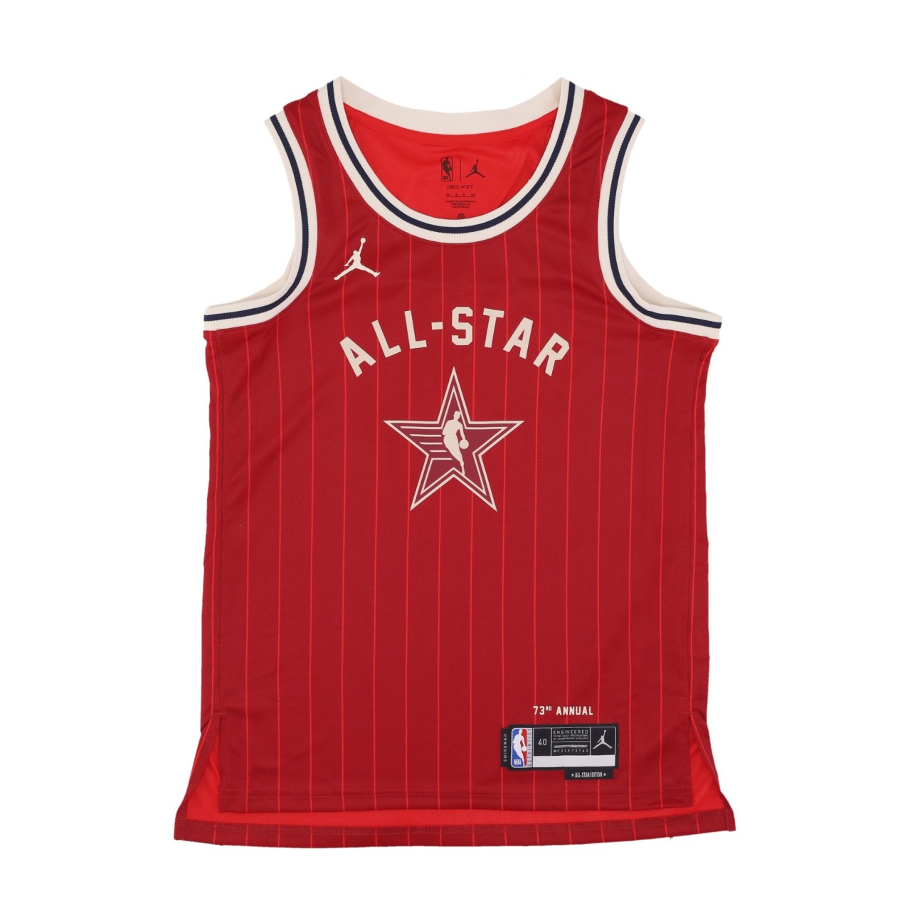 JORDAN NBA NBA ALL STAR GAME 2024 DRI-FIT SWINGMAN JERSEY NO 30 STEPHEN CURRY TEAM WEST FQ7732-601