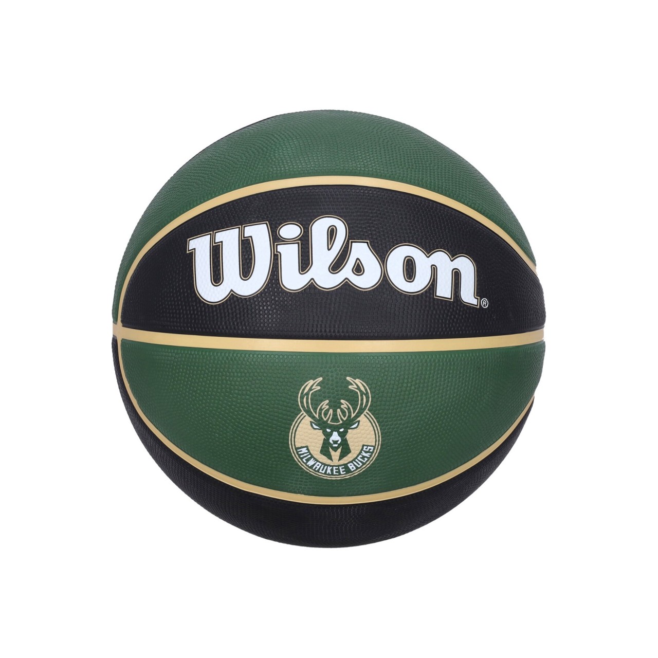 WILSON TEAM NBA TEAM TRIBUTE BASKETBALL SIZE 7 MILBUC WTB1300XBMIL