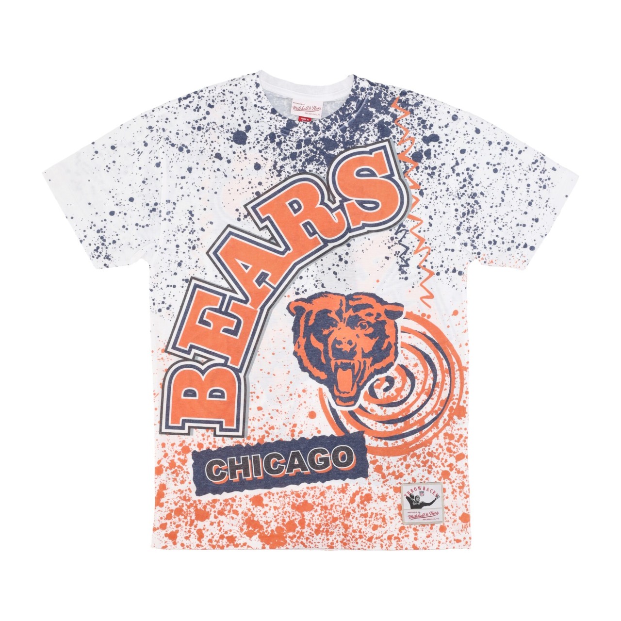 MITCHELL & NESS NFL TEAM BURST SUBLIMATED TEE CHIBEA TCRW5942-CBEYYPPPWHIT