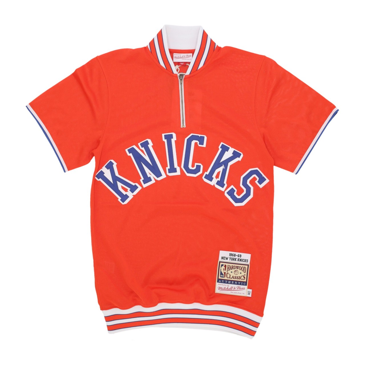 MITCHELL & NESS NBA SHOOTING SHIRT 1968 NO 00 PLAYER NAME NEYKNI ASSH5697-NYK68PPPORAN