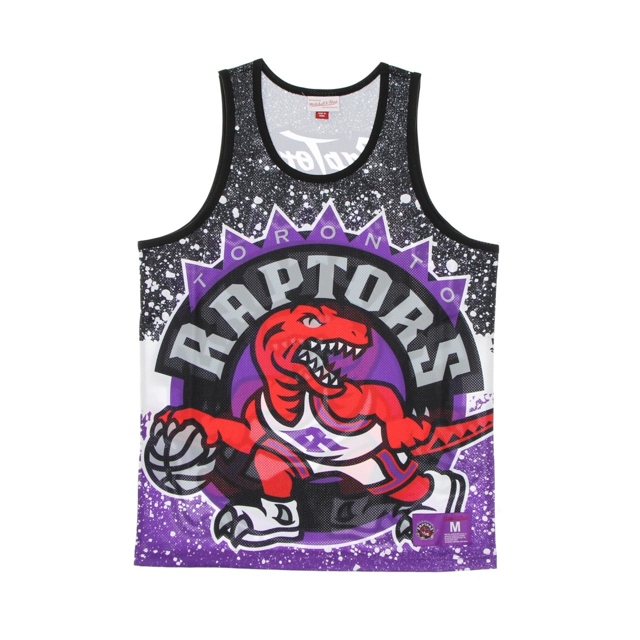 MITCHELL & NESS NBA JUMBOTRON SUBLIMATED MESH TANK HARDWOOD CLASSICS TORRAP MSTKAJ19070-TRARTPR