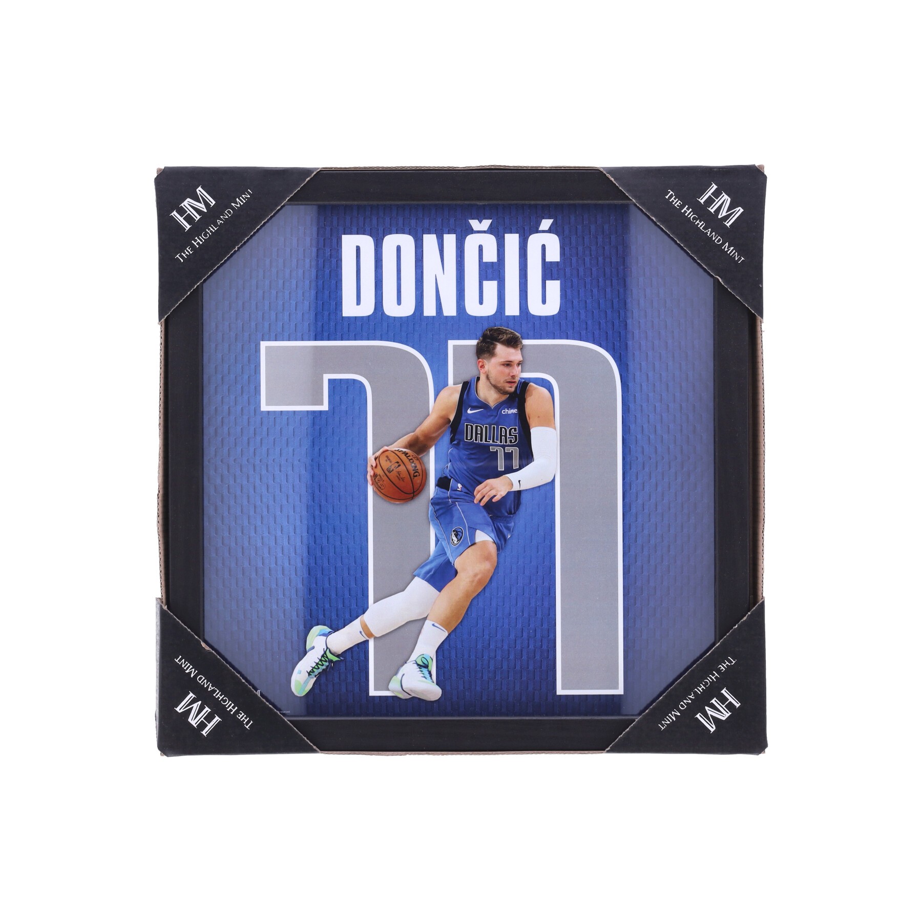 Luka Dončić Dallas Mavericks Impact Jersey Frame