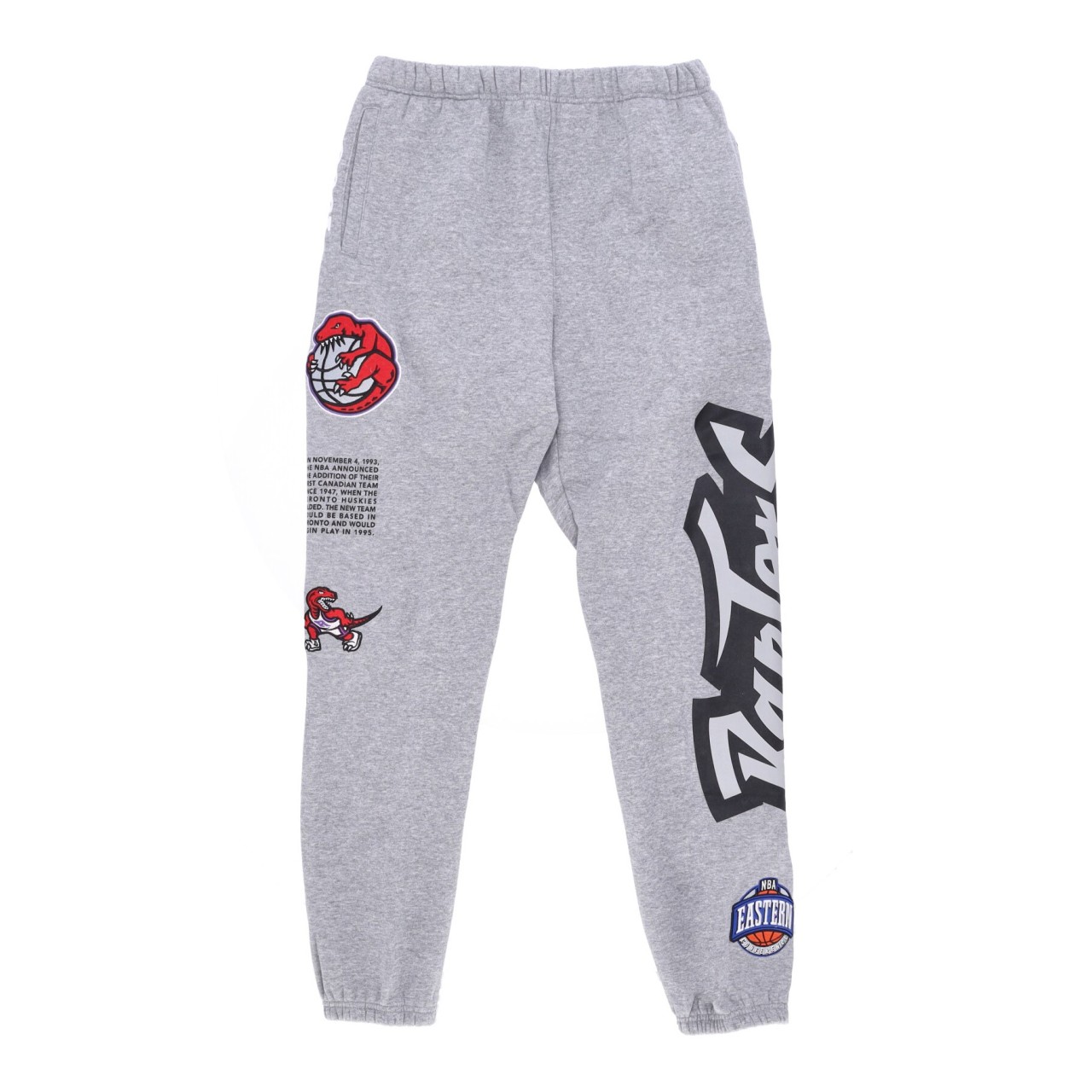 MITCHELL & NESS NBA TEAM ORIGINS FLEECE PANT HARDWOOD CLASSICS TORRAP PSWP4850-TRAYYPPPGYHT