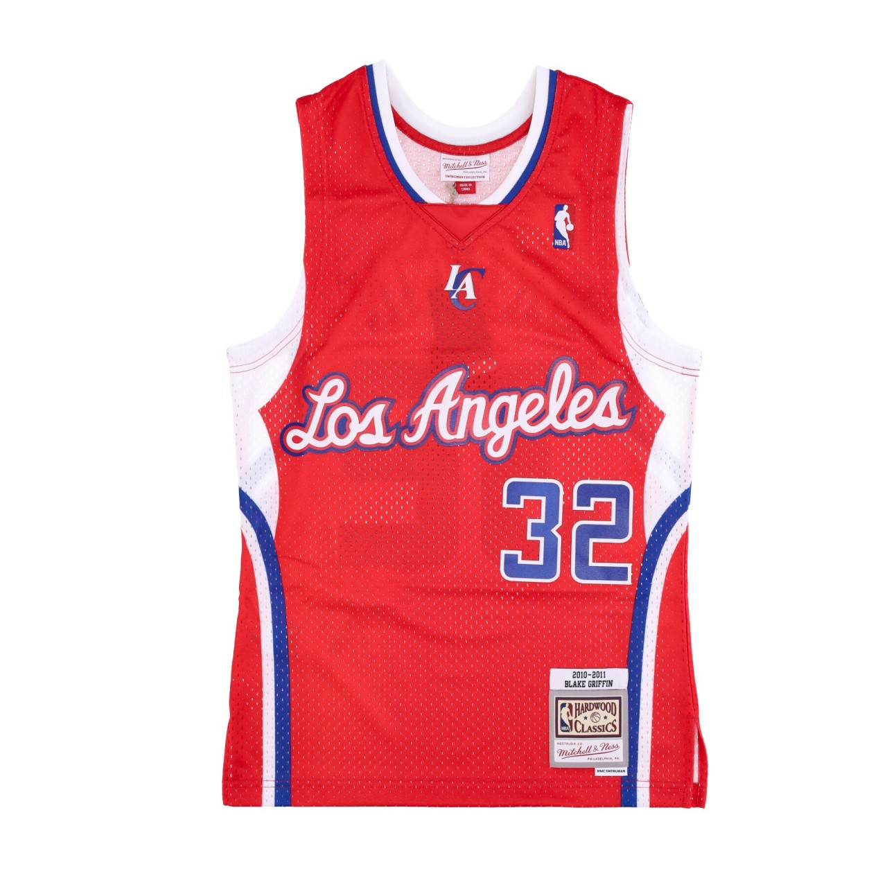 MITCHELL & NESS NBA SWINGMAN JERSEY HARDWOOD CLASSICS NO 32 BLAKE GRIFFIN 2010-11 LOSCLI SMJY3456-LAC10BGFUNRD