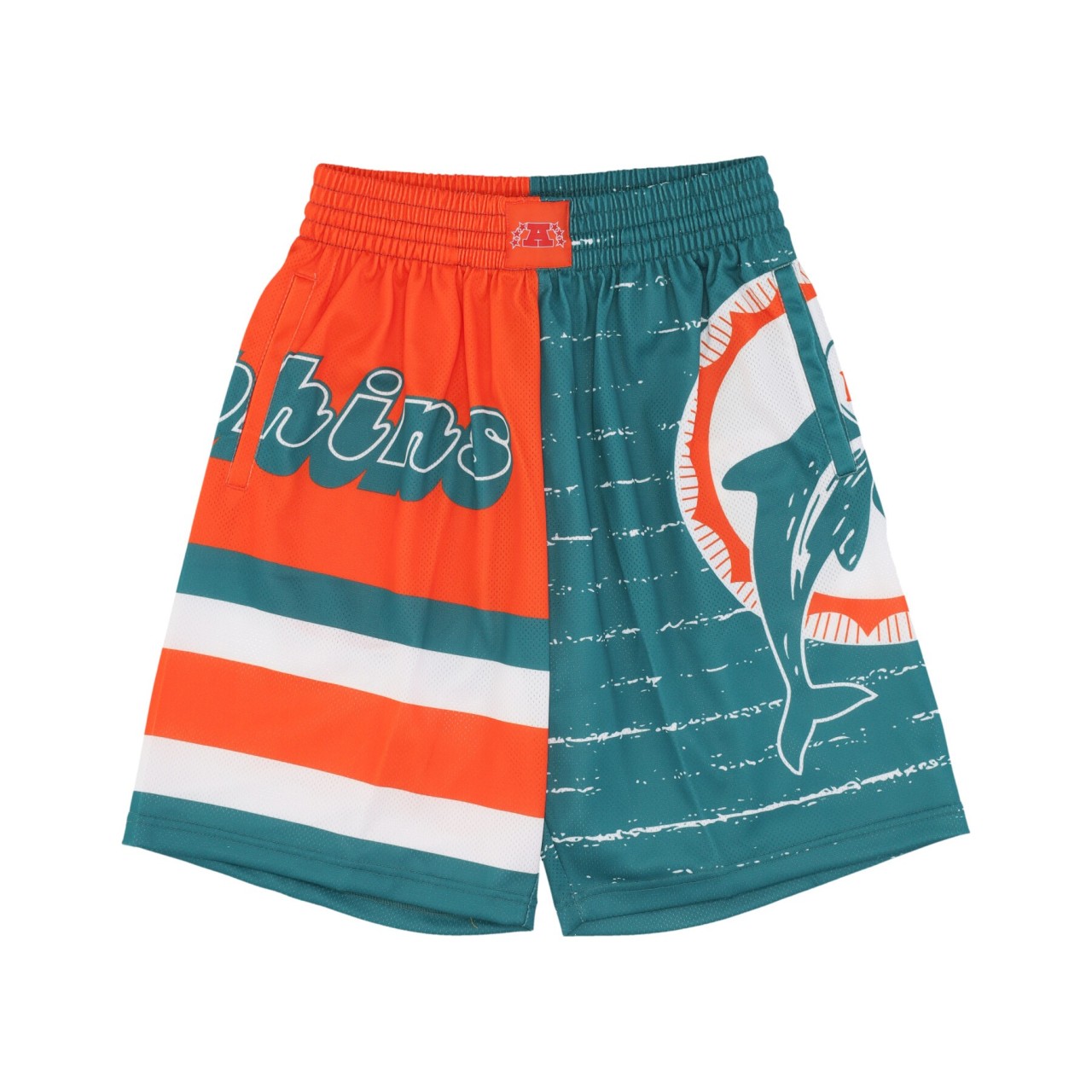 MITCHELL & NESS NFL JUMBOTRON 3.0 SHORTS MIADOL PSHR4984-MDOYYPPPMTWH