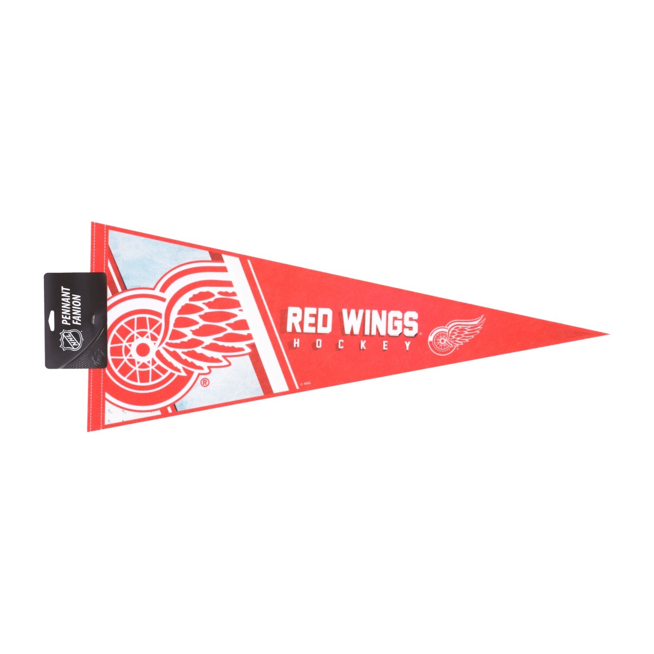 RICO INDUSTRIES NHL SOFT FELT PENNANT CARDED DETWIN NPNT7801