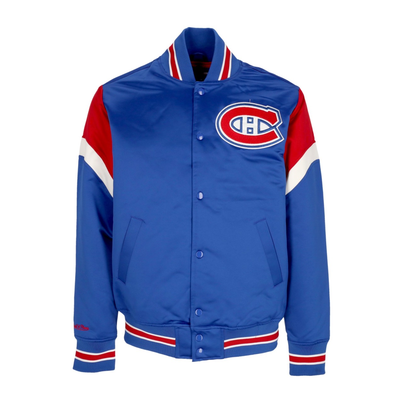 MITCHELL & NESS NHL HEAVYWEIGHT SATIN JACKET MONCAN OJBF5516-MCAYYPPPROYA