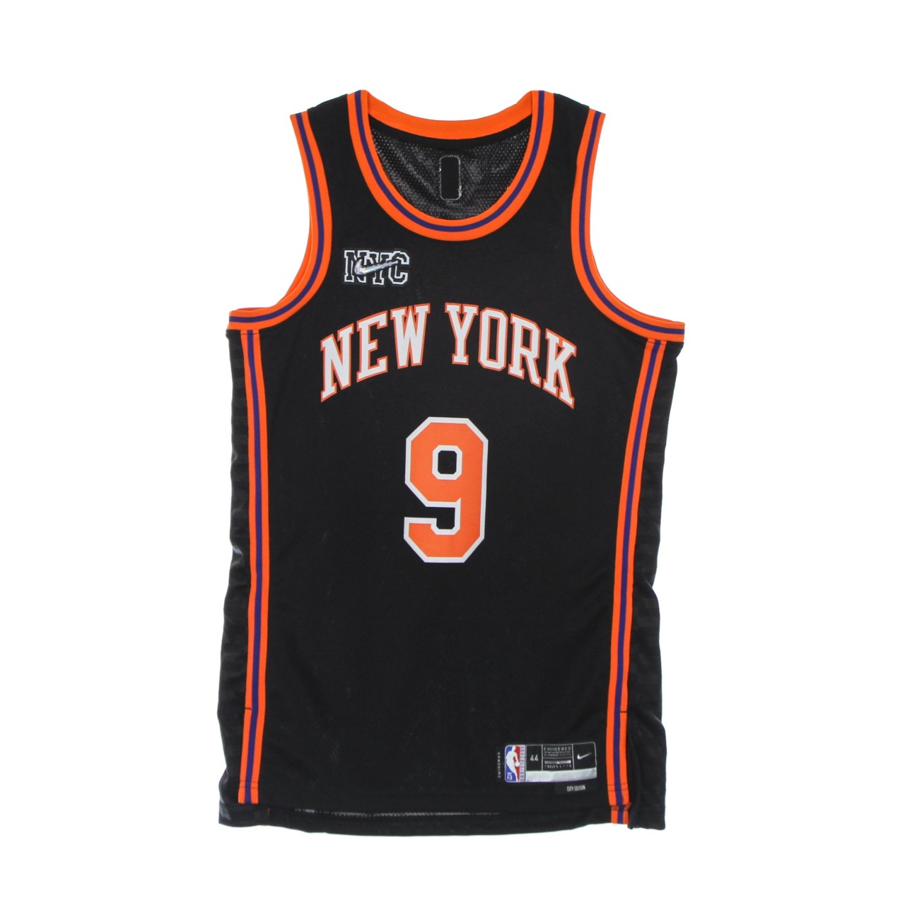 NIKE NBA NBA DRI FIT SWINGMAN JERSEY CITY EDITION NO 9 RJ BARRETT NEYKNI DB4038-010