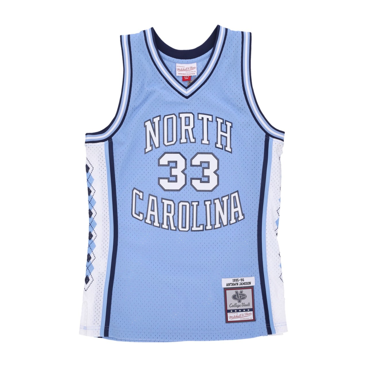 MITCHELL & NESS NCAA SWINGMAN JERSEY NO 00 PLAYER NAME UNCHEE SMJY5360-UNC95AJALTBL