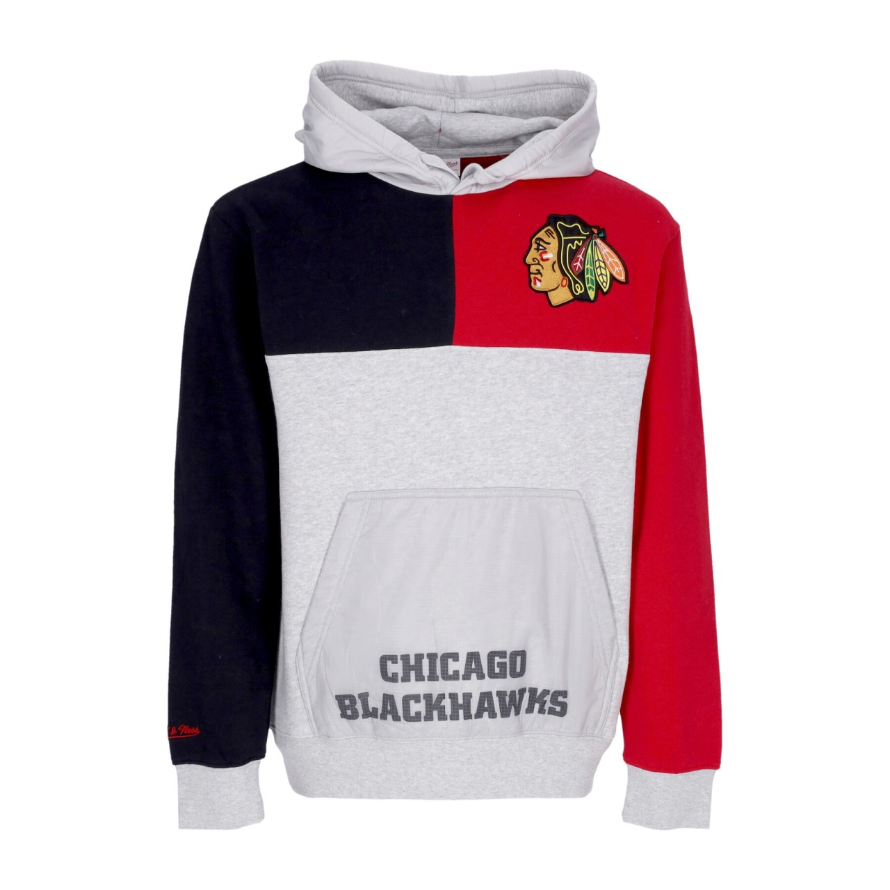 MITCHELL & NESS NHL TIE BREAKER FLEECE HOODIE CHIBLA FPHD4991-CBHYYPPPGHBK