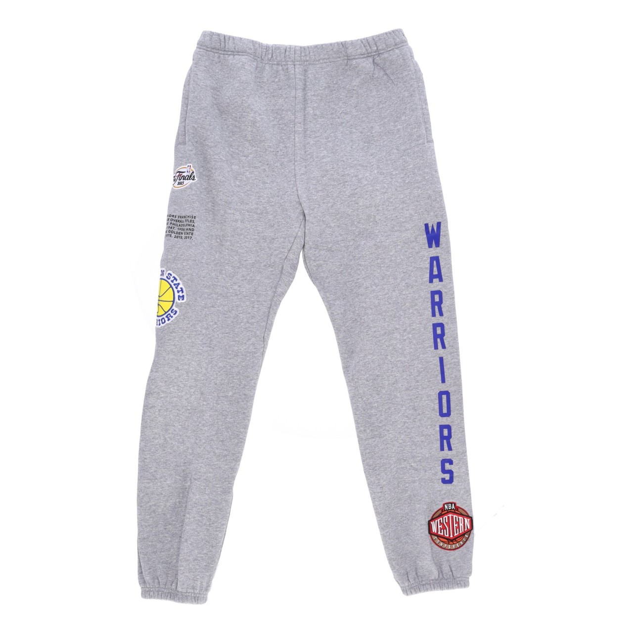 MITCHELL & NESS NBA TEAM ORIGINS FLEECE PANT HARDWOOD CLASSICS GOLWAR PSWP4850-GSWYYPPPGYHT